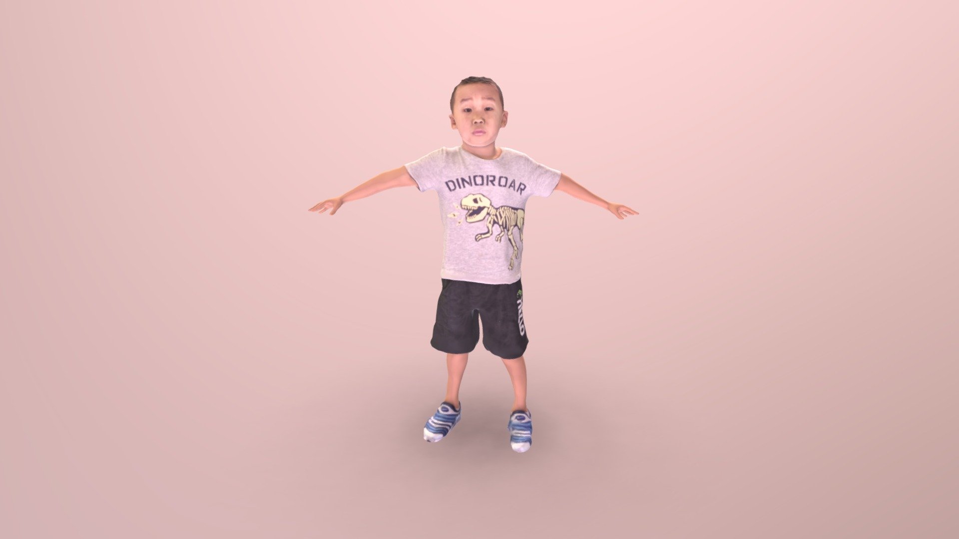 62-T Pose 3d model