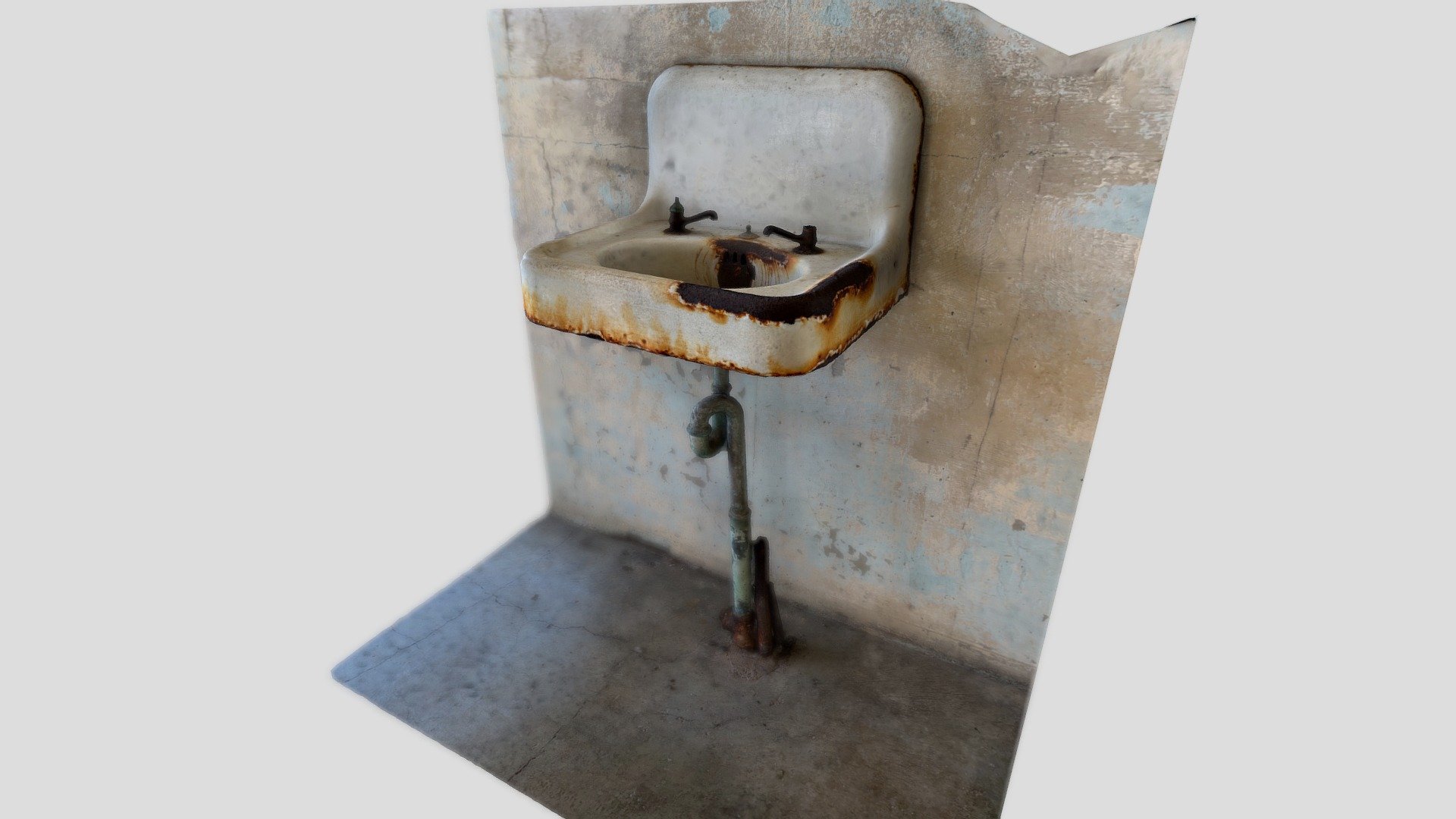 86: Alcatraz sink 3d model