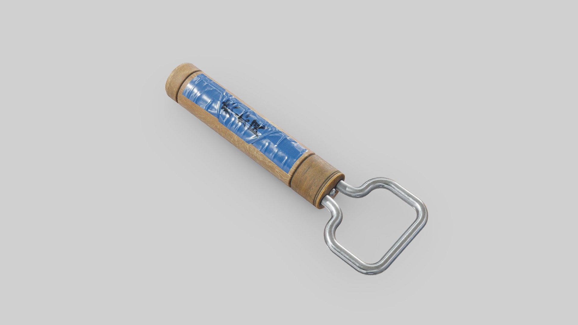 Bottle Opener-Freepoly.org 3d model