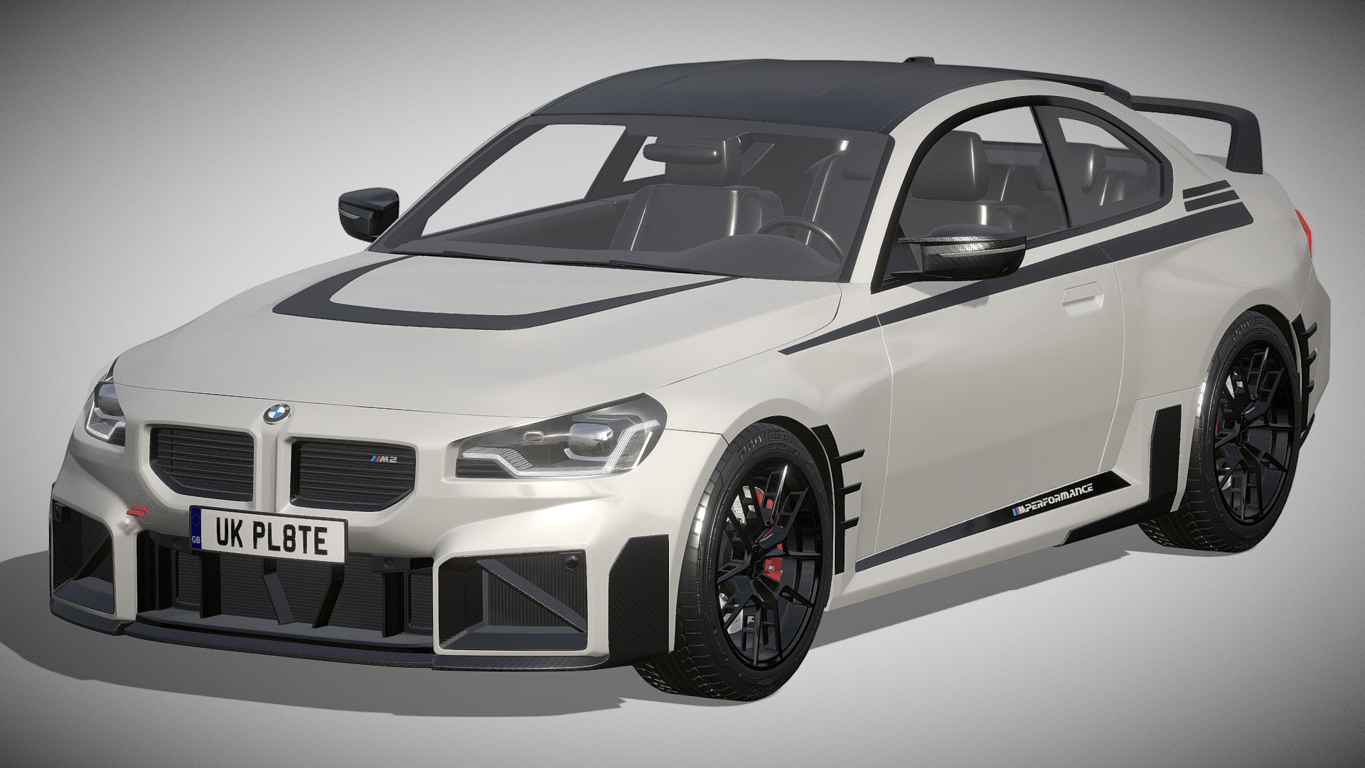 BMW M2 M Performance Parts 2023 3d model