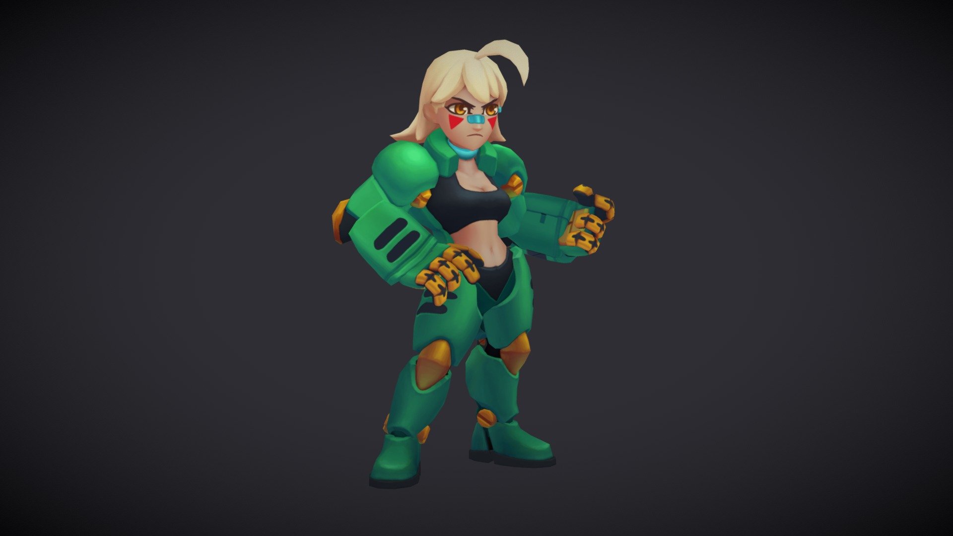 Nina 3d model