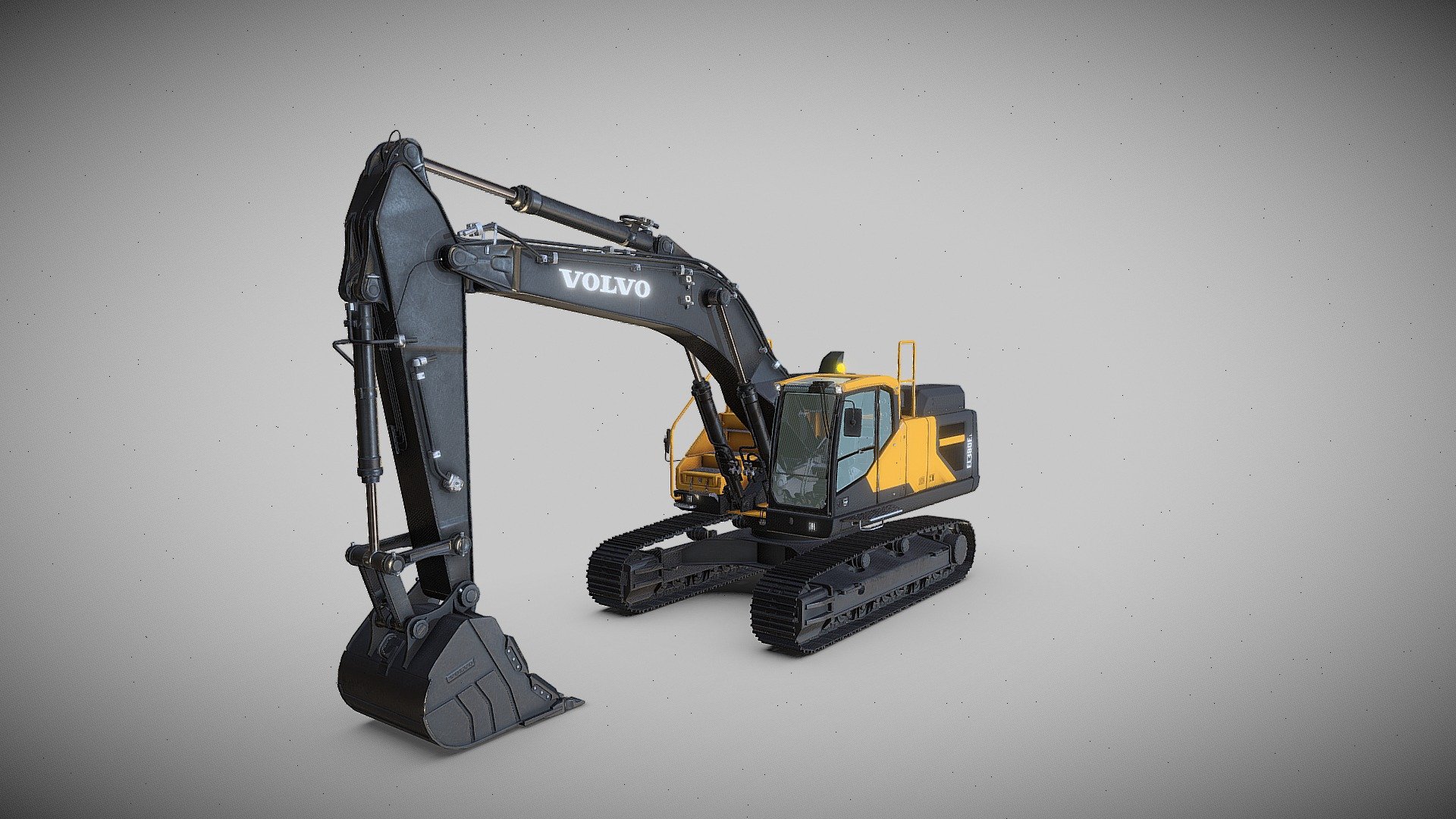 Volvo EC380EL 3d model