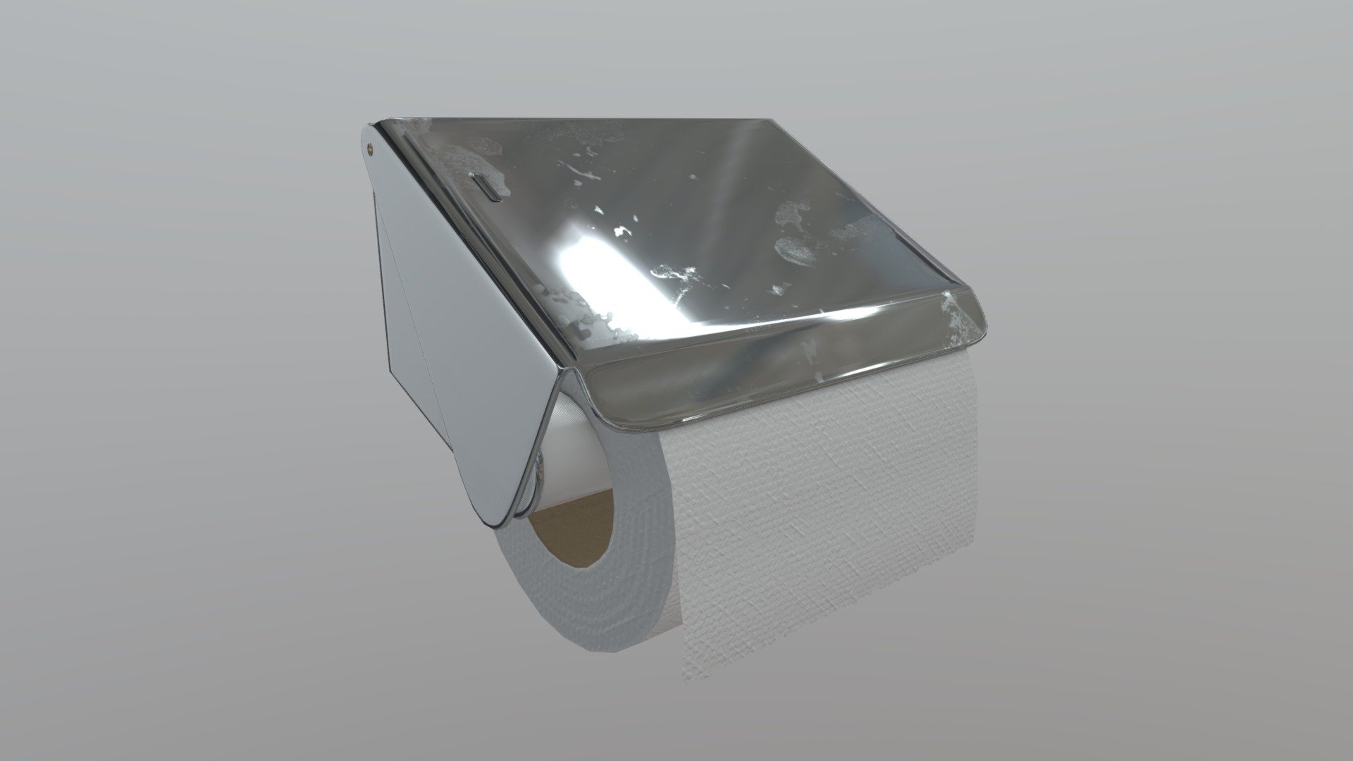 Bathroom TP Holder 3d model