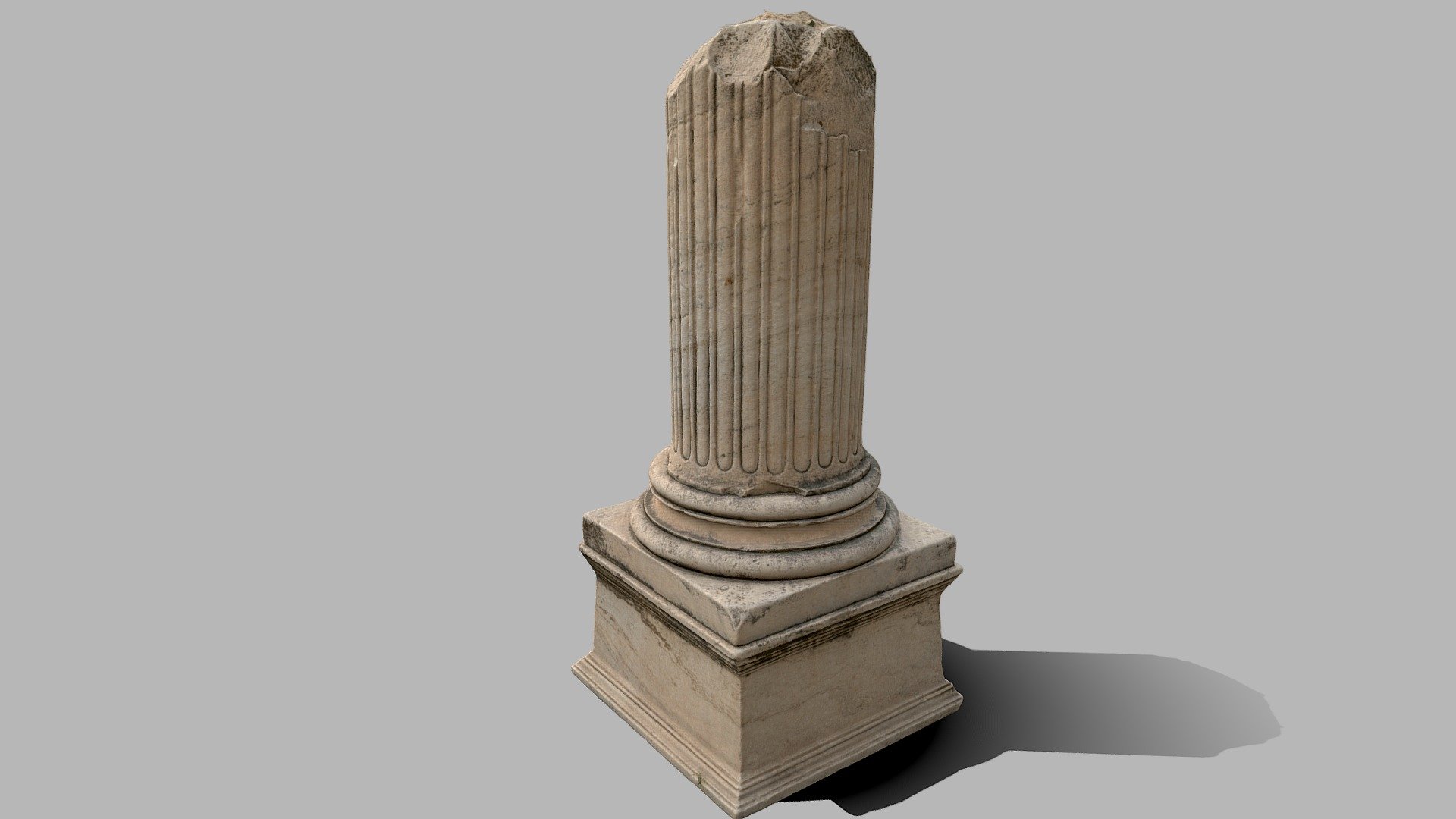 Column scan No.3 3d model