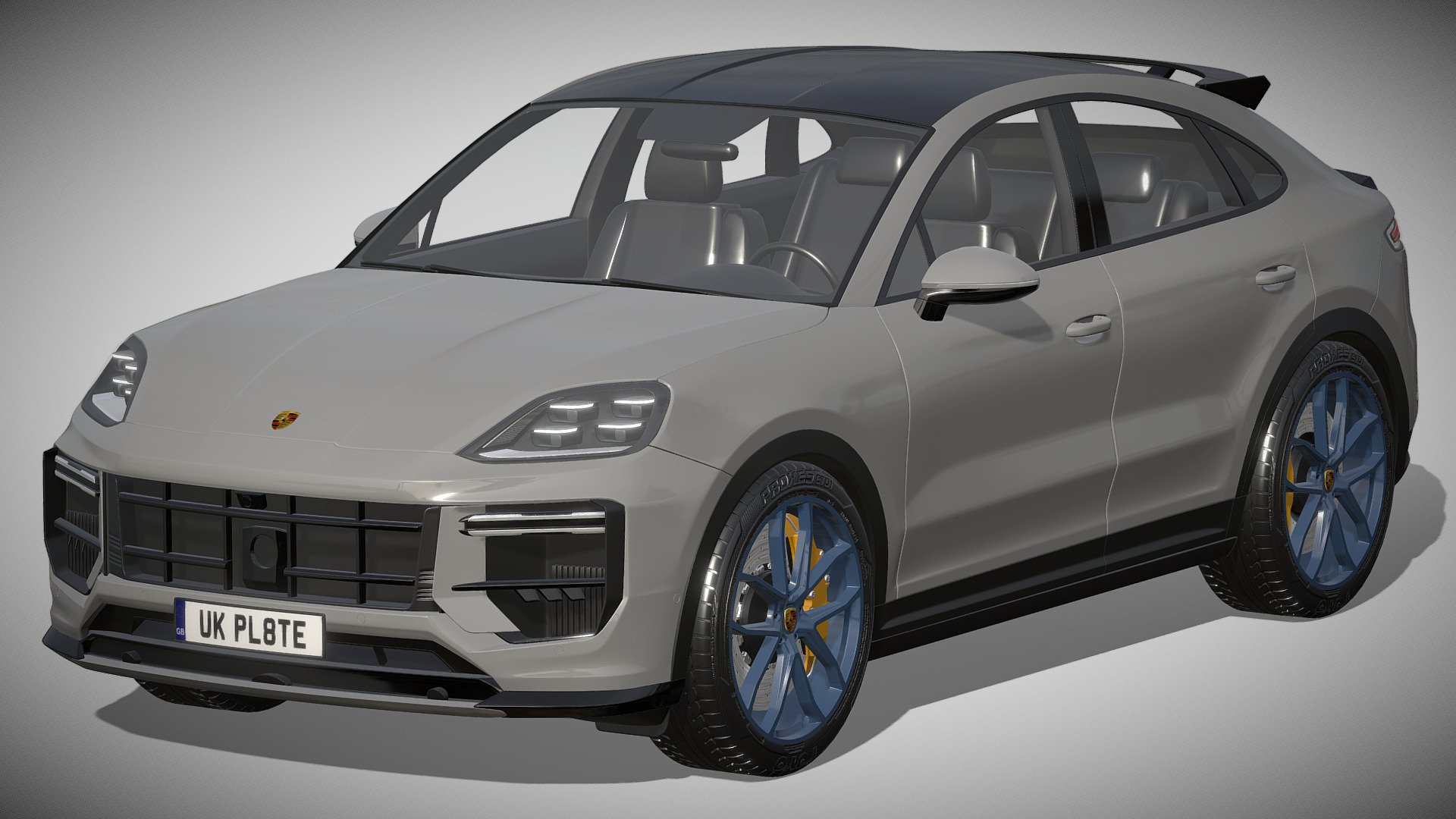 Porsche Cayenne Turbo GT 2024 3d model