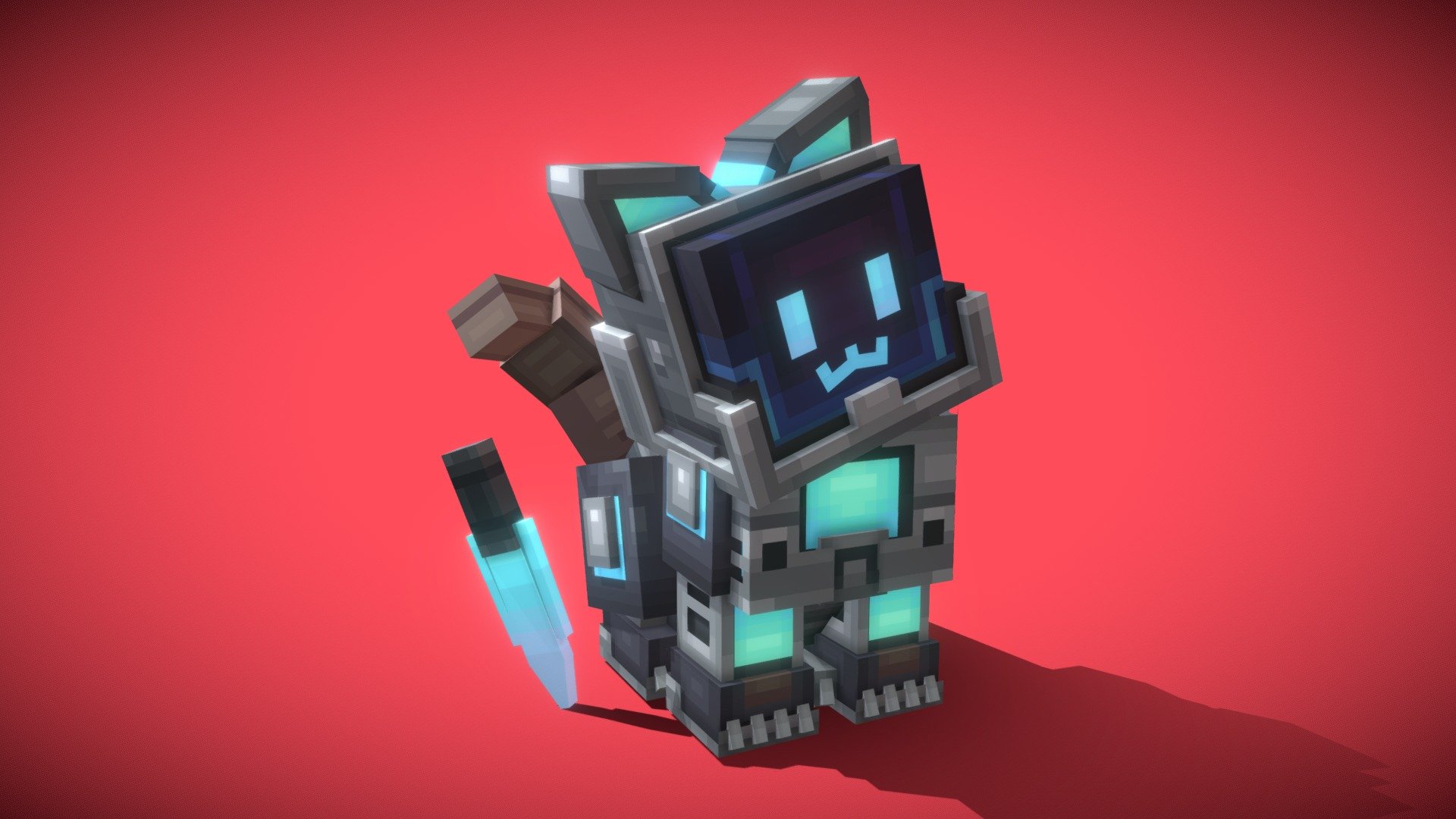 KAY/O Cat 3d model