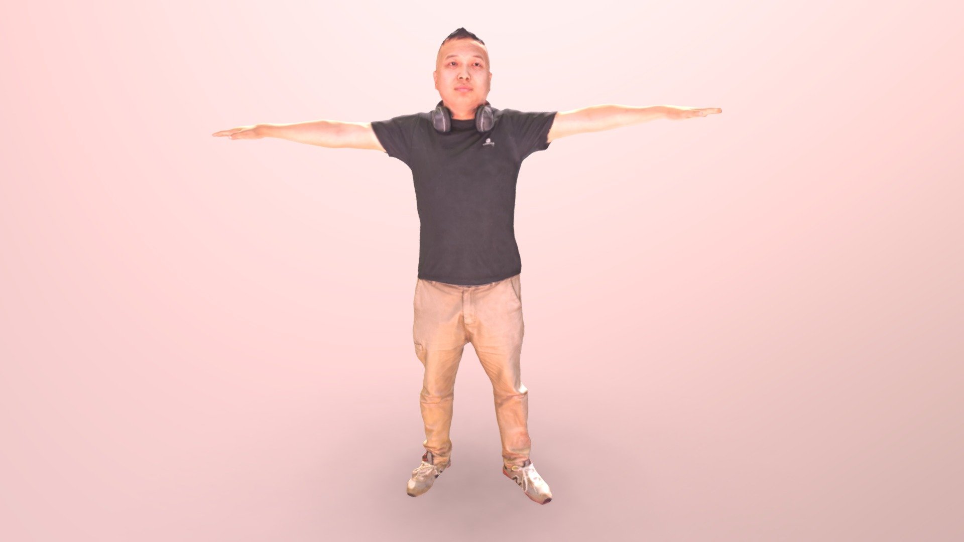 540-T POSE 3d model