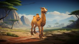 Stylized Camel