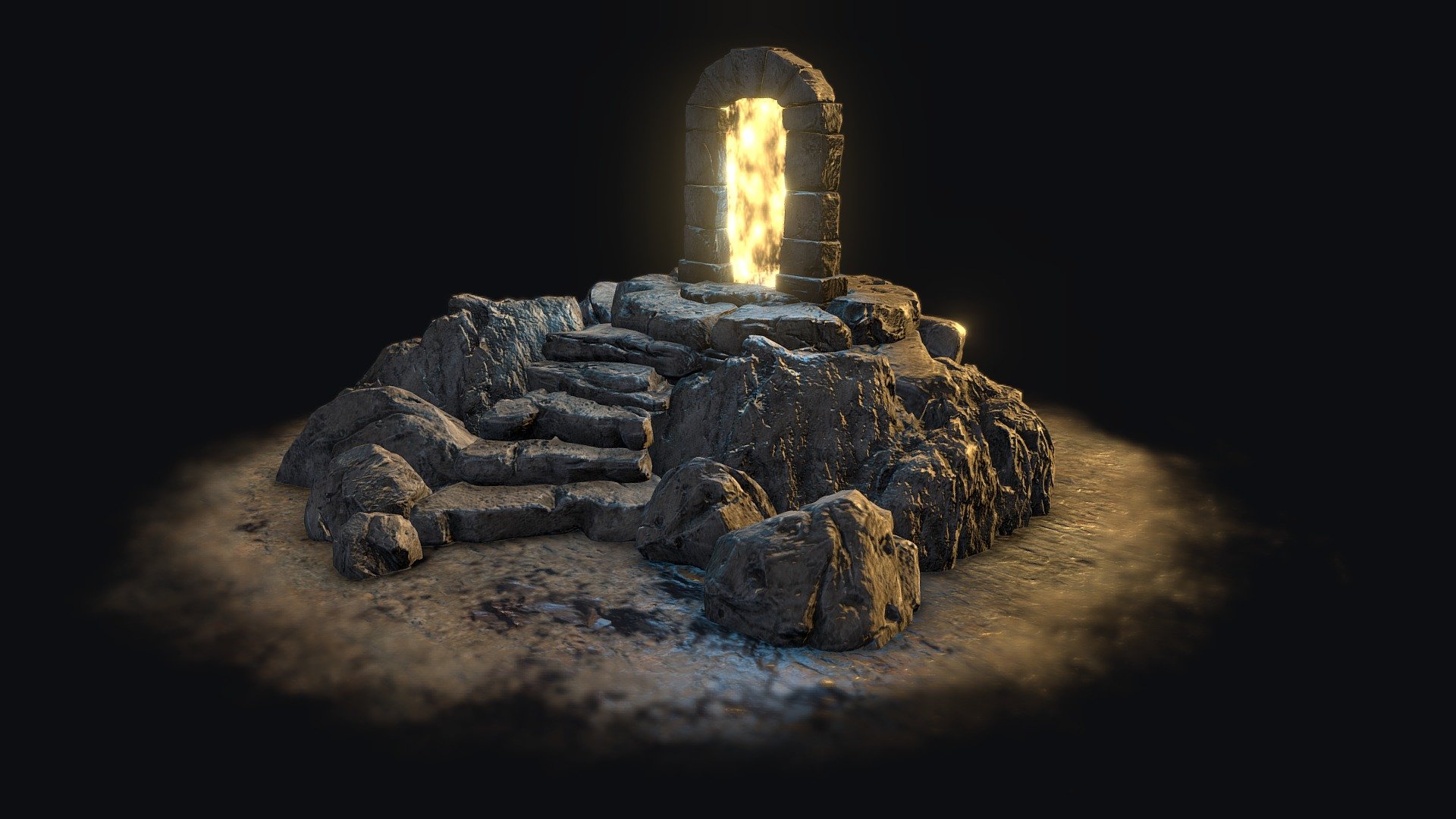 Mystic arch 3d model