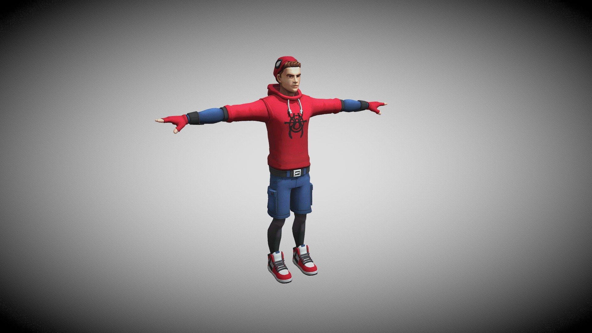 Peter Parker 3d model