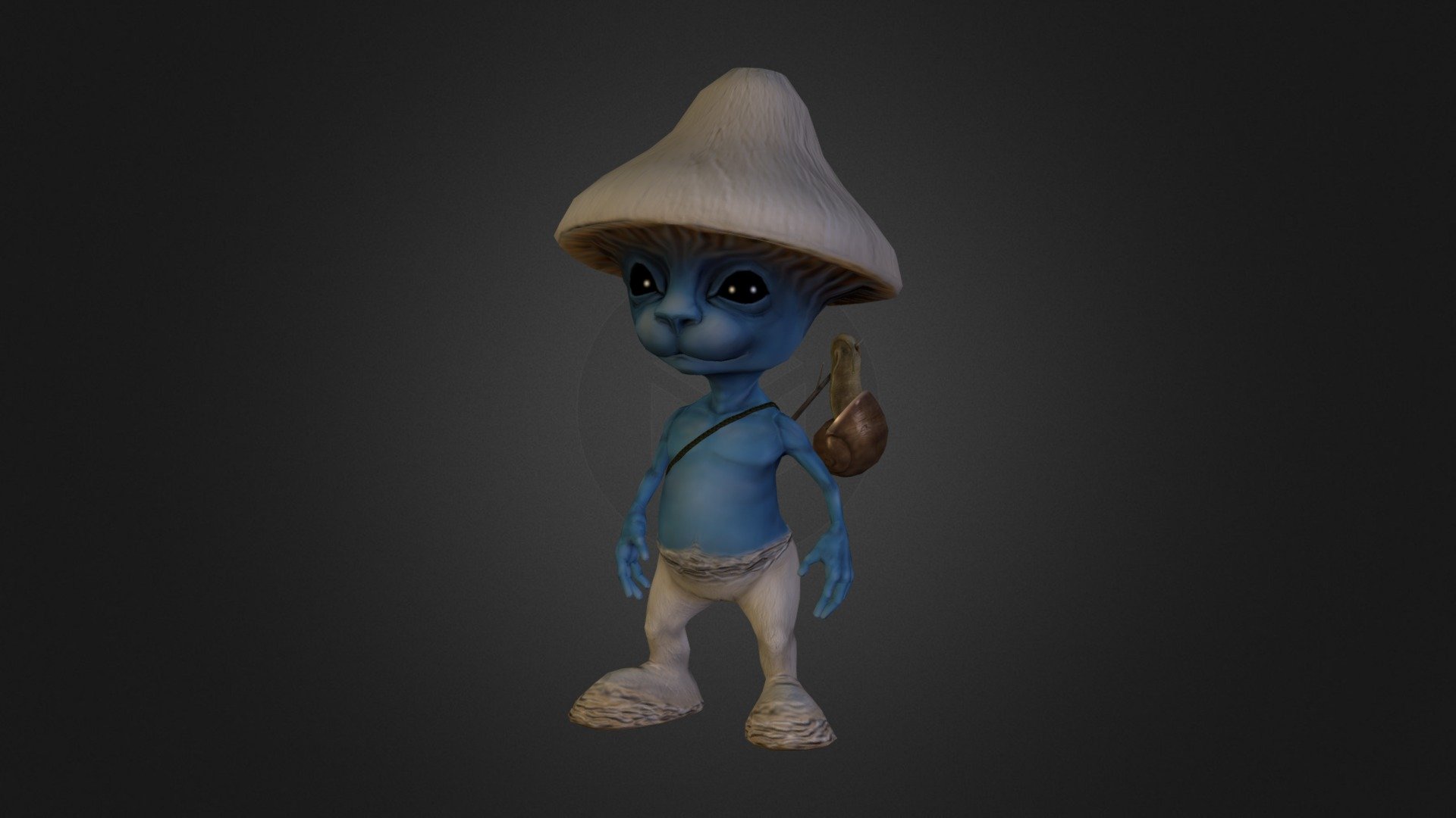 Smurf 3d model