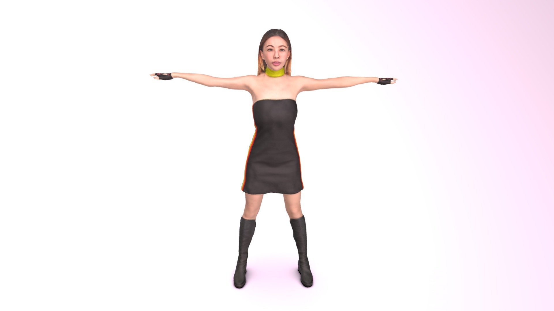 B04-T Pose 3d model