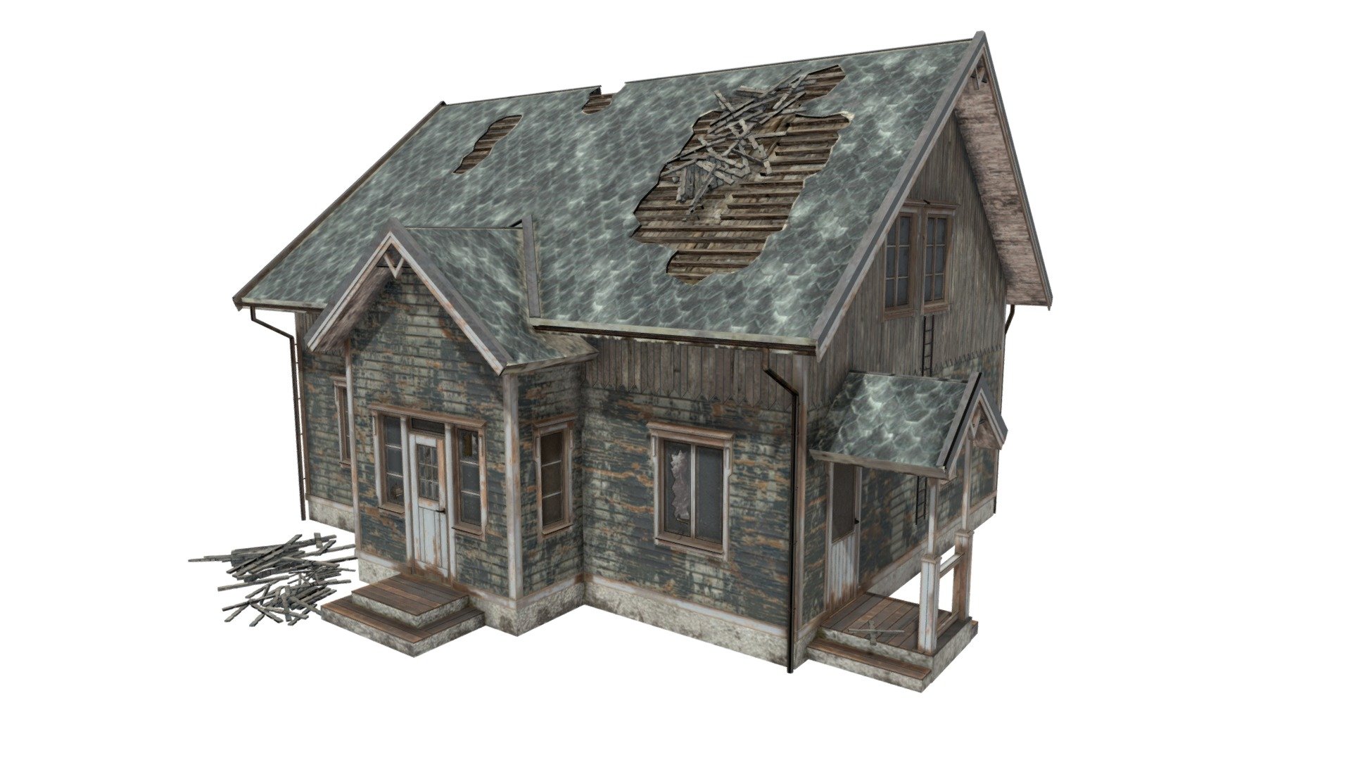 Haunted House 3d model