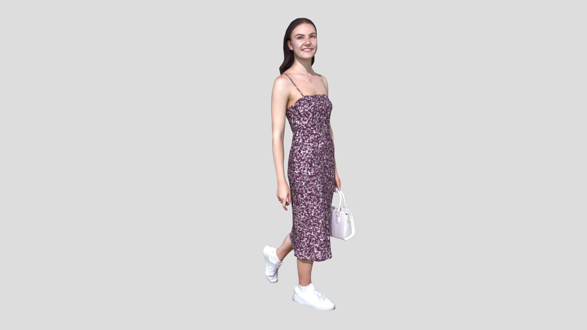 Maddie 2179 Woman Walking 3d model