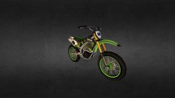 Dirt Bike Lowpoly