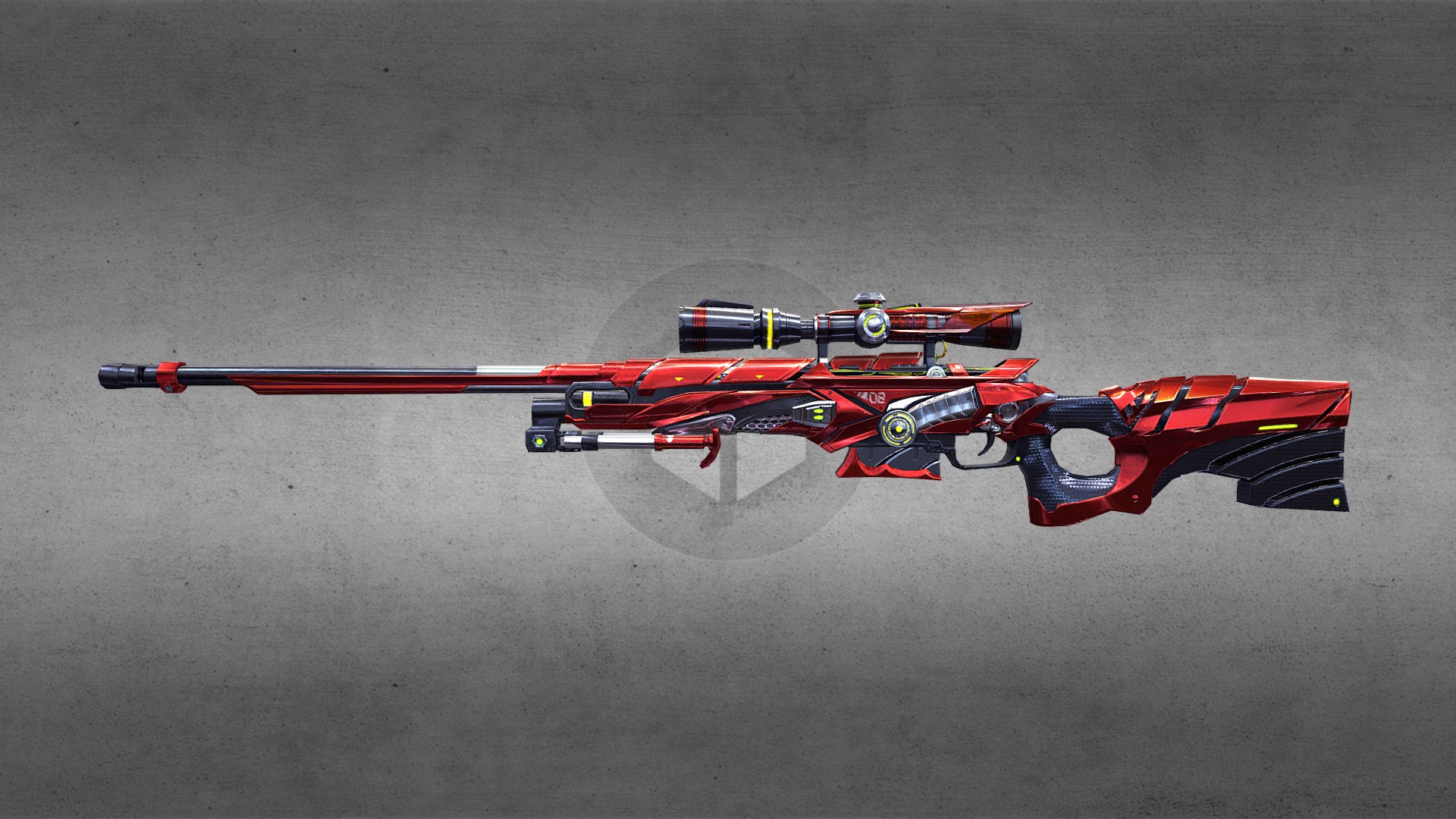 CrossFires AWM Red Frame Hawk 3d model