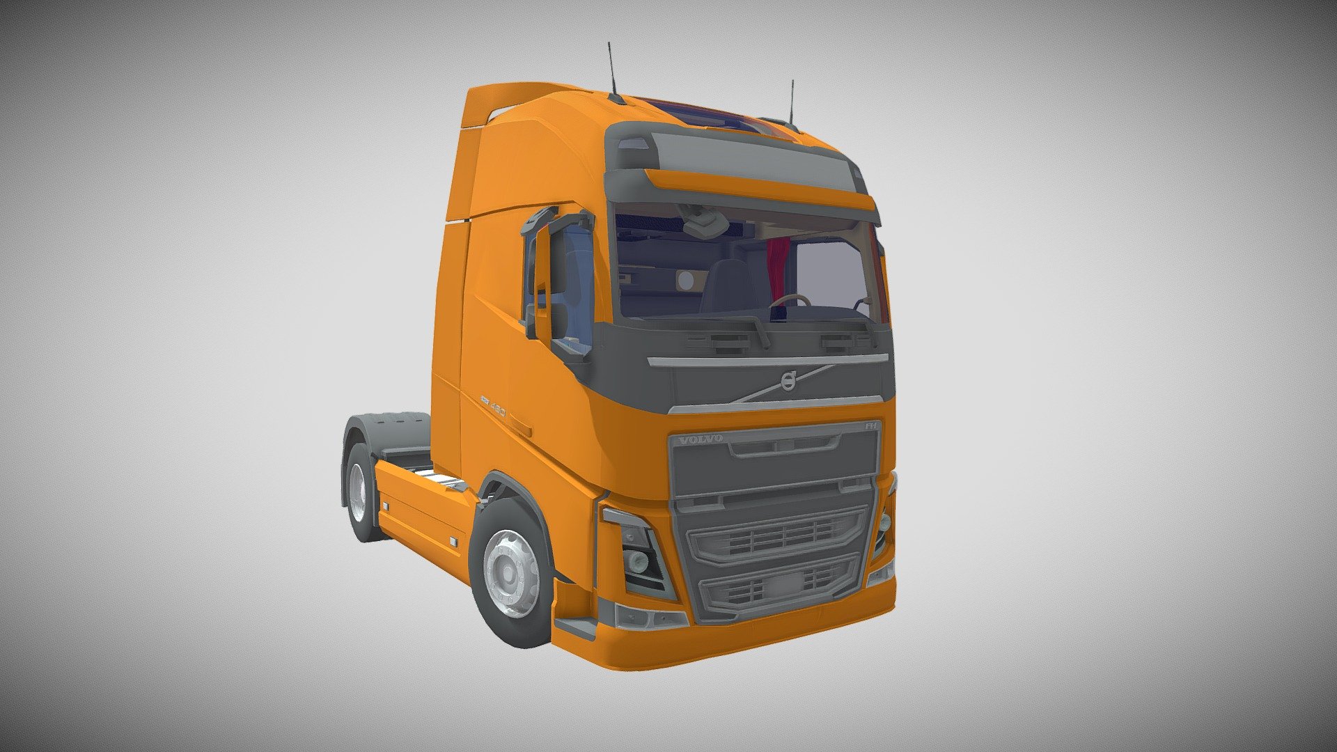 Volvo Rudra 3d model