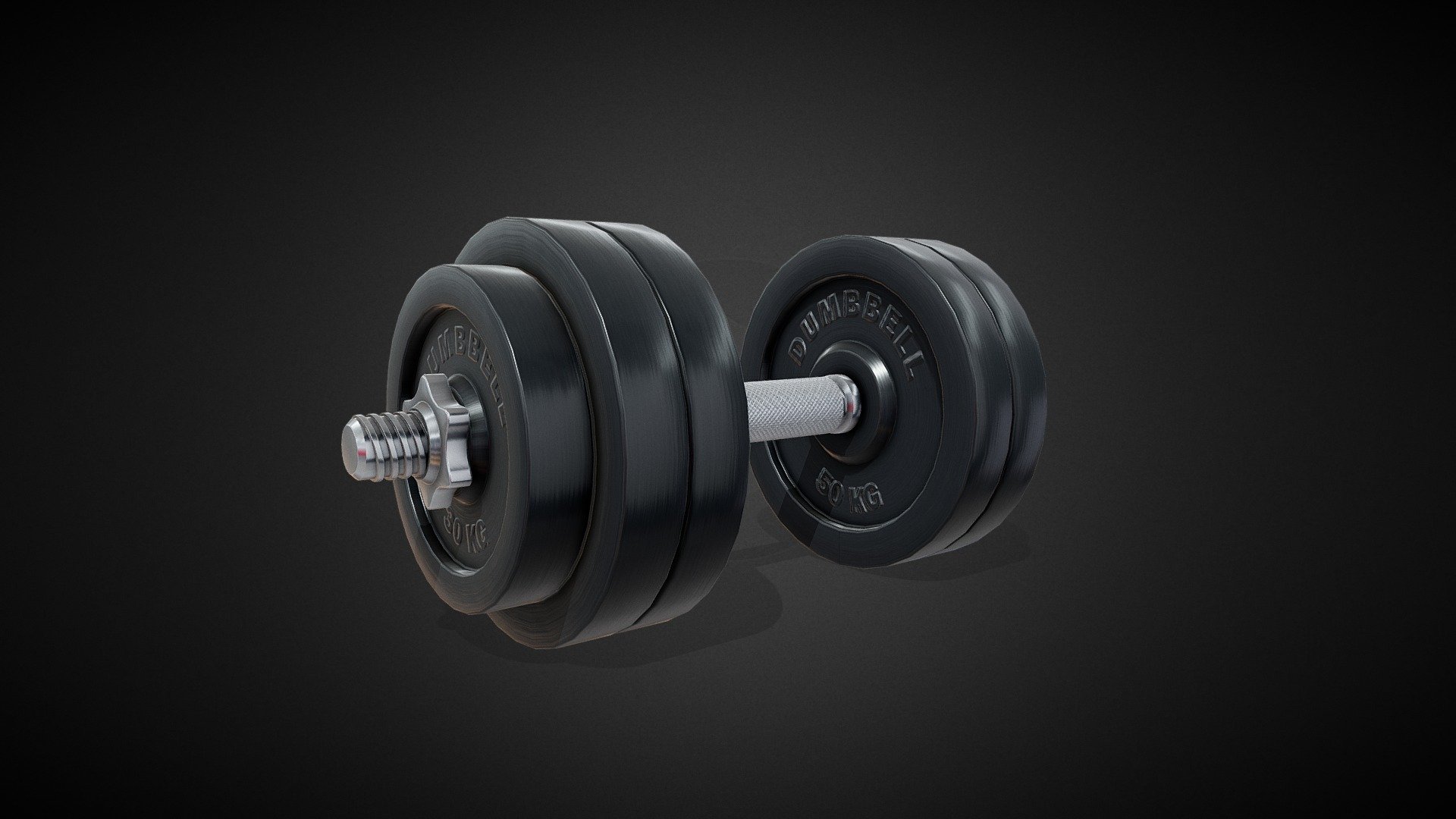 Dumbbell Weights 3d model