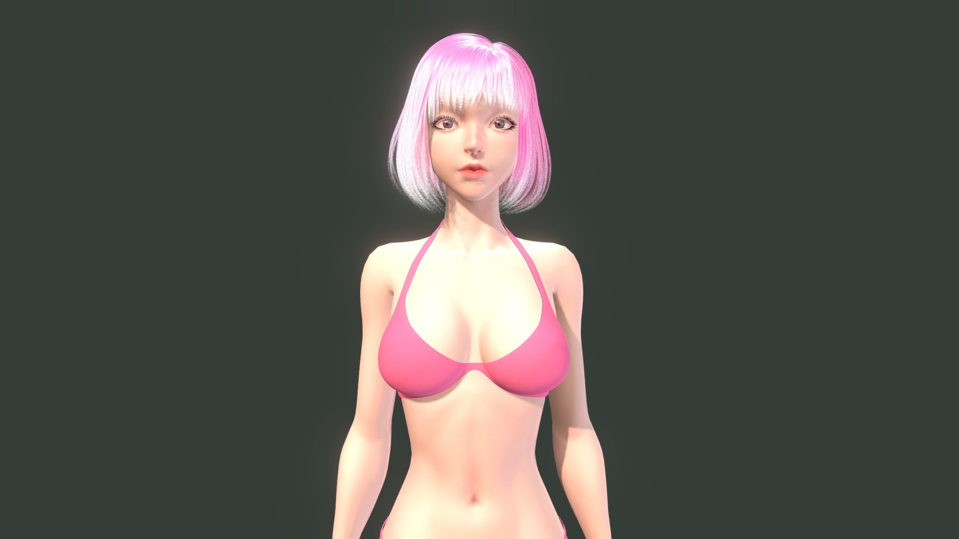 Basemesh character 3d model