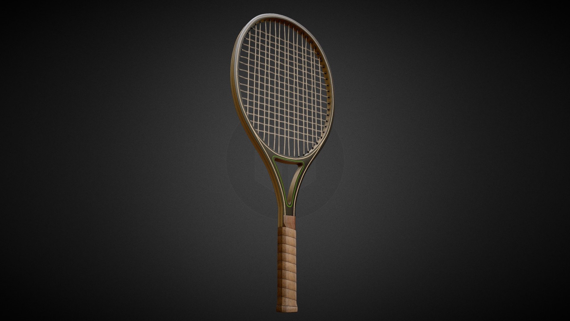 Tennis Racquet 3d model