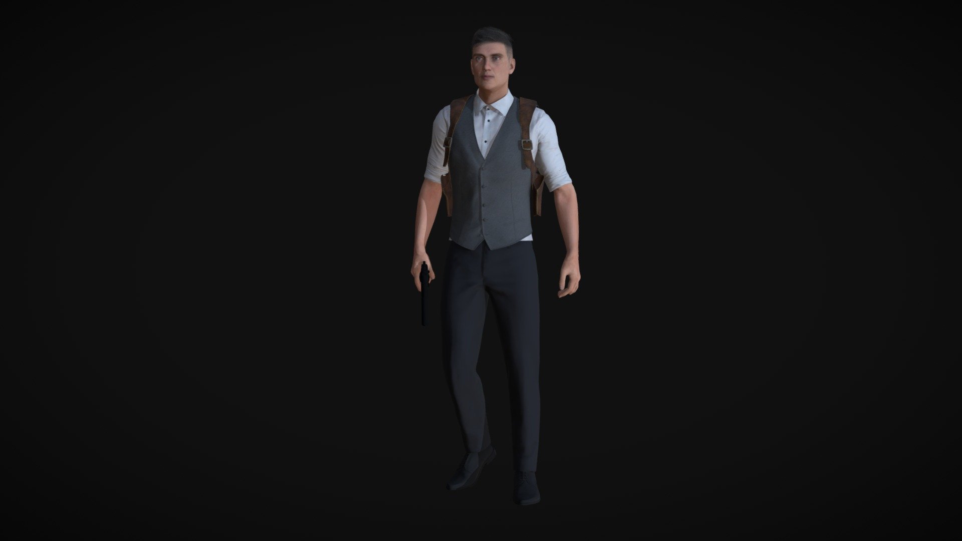 Tommy Shelby (Peaky Blinders) 3d model