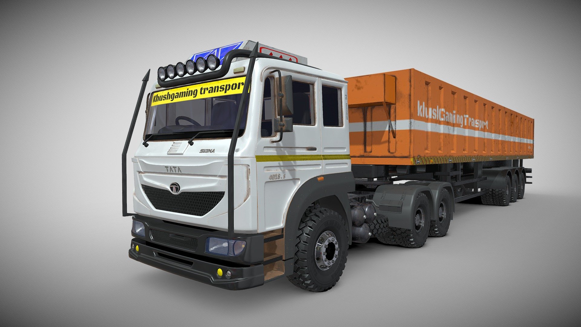 TATA signa (truck) 3d model