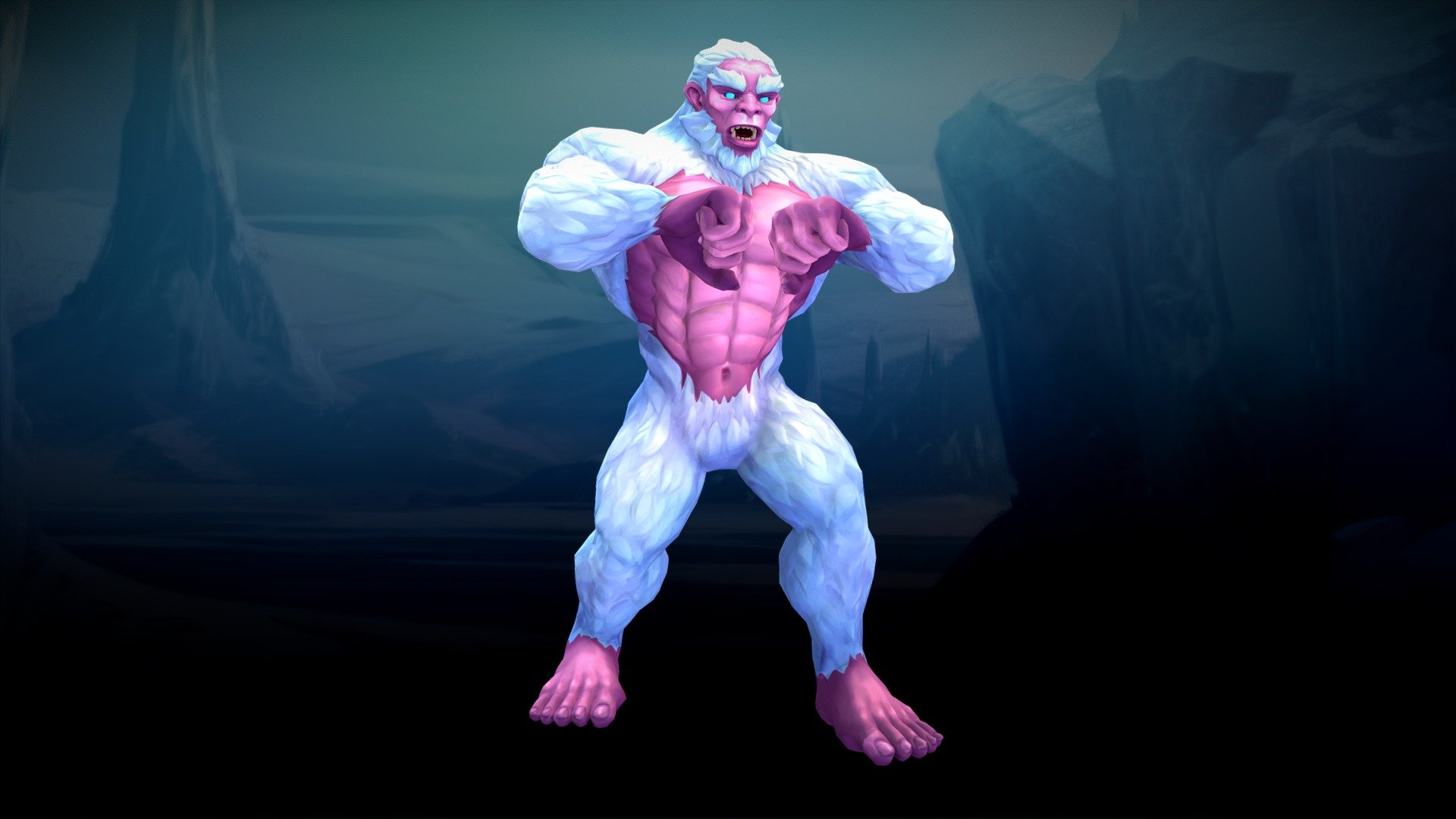 Stylized Fantasy Sasquatch 3d model