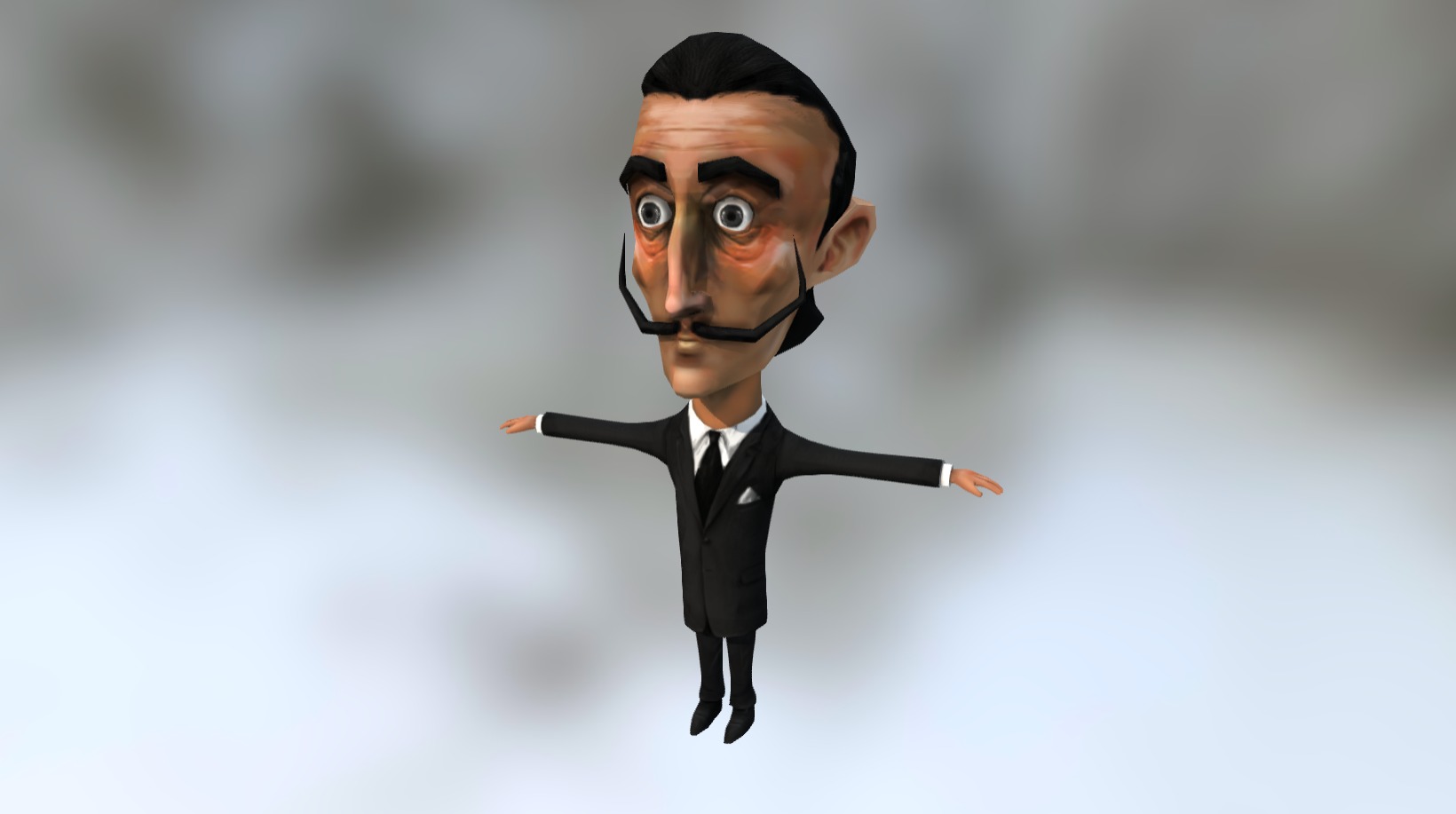 Dali 3d model