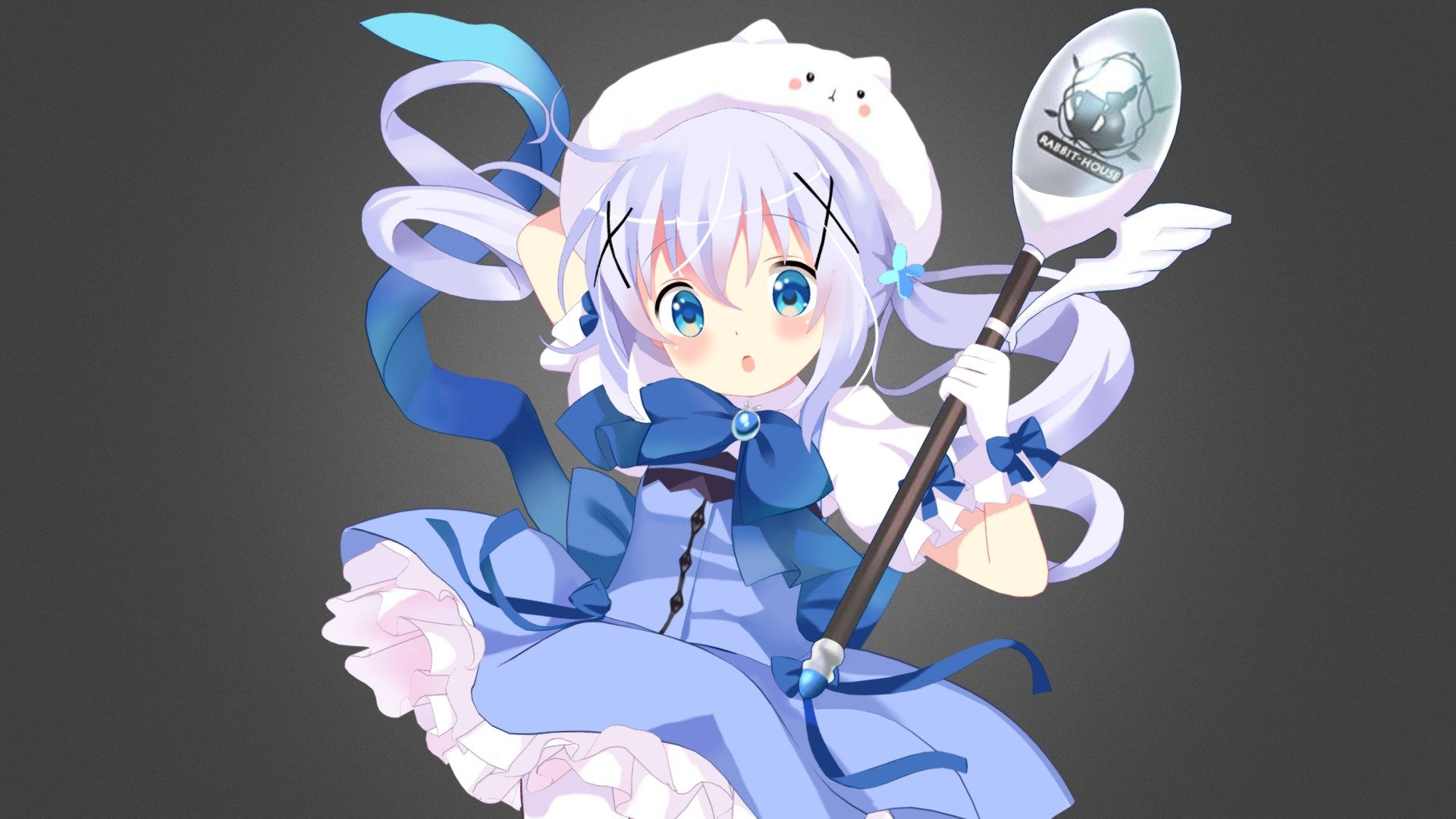 3D Fanart Chino From Gochuumon Wa Usagi desuka 3d model