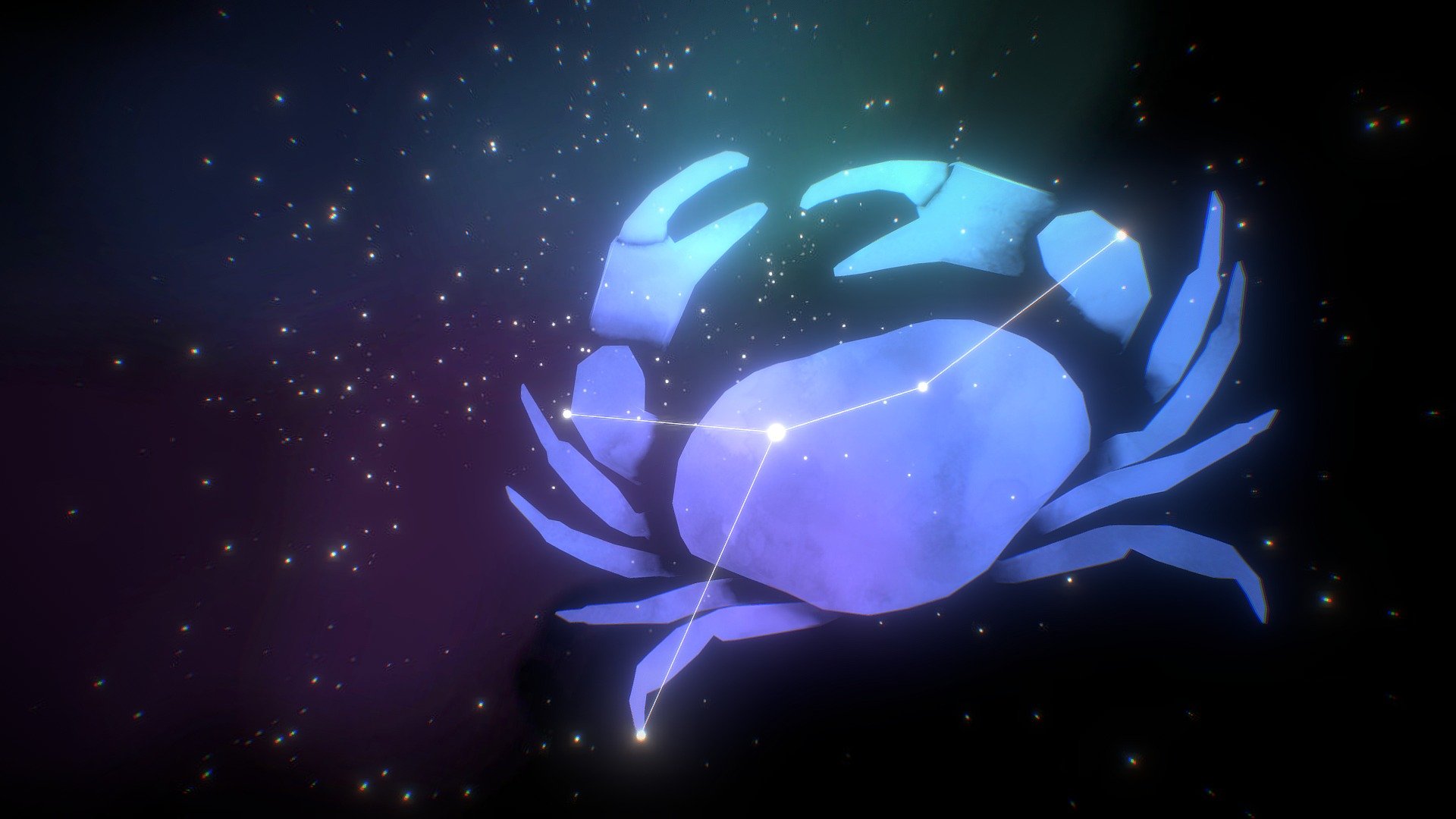 Giant Space Crab (AKA Cancer) 3d model