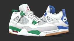 Jordan 4 SB Pine Green Pack