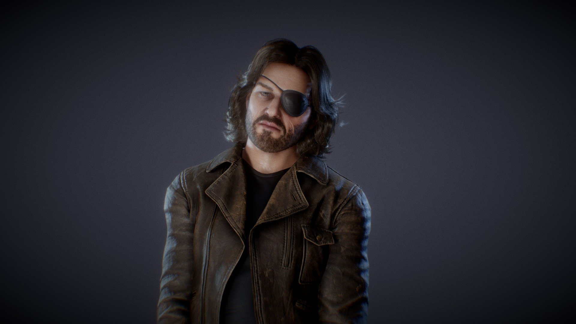 Snake Plissken 3d model