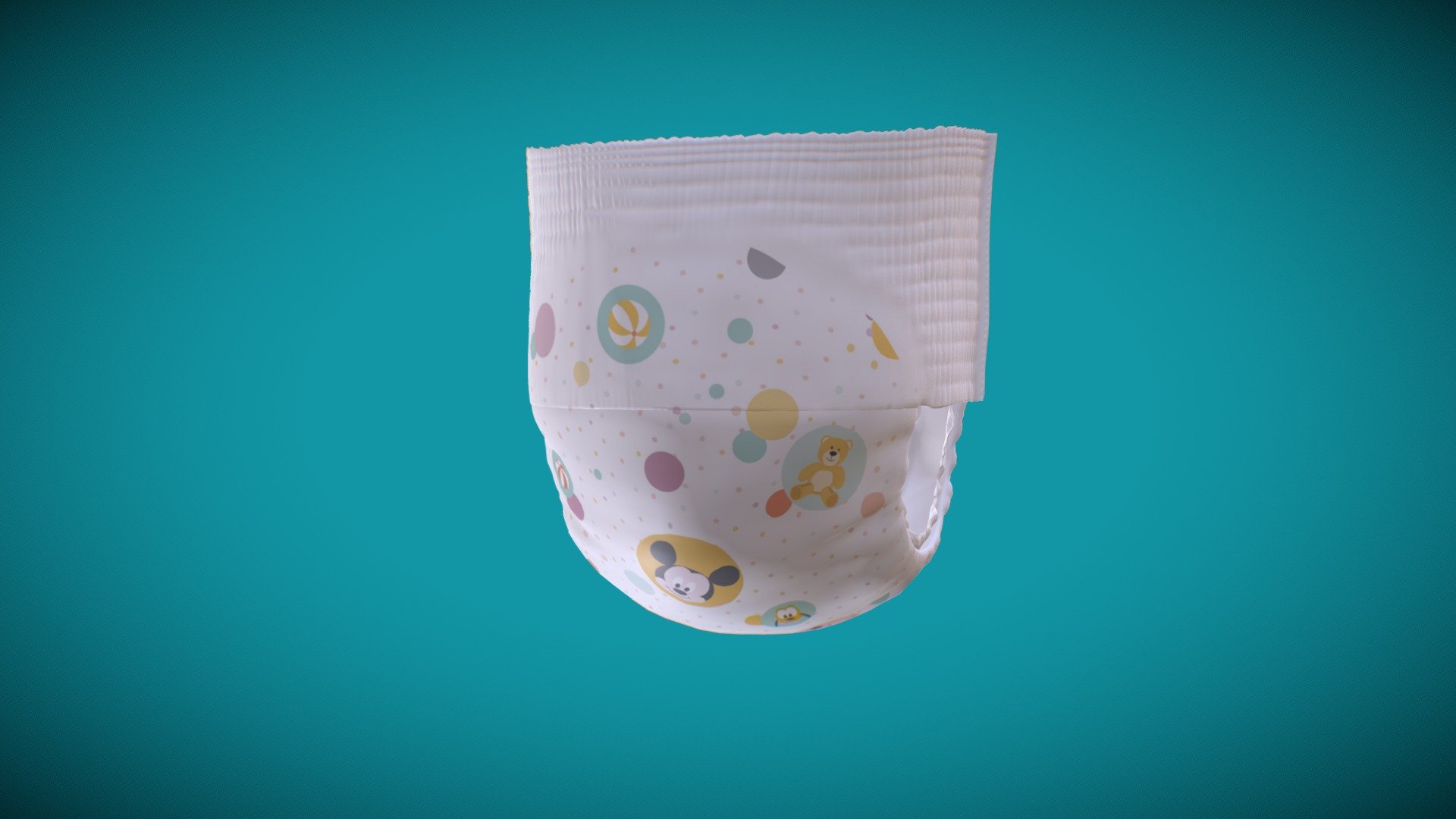 Diaper 3d model