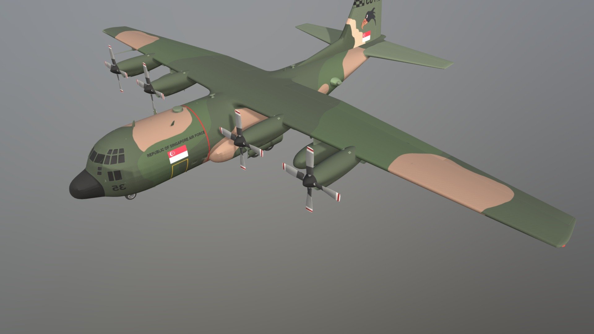 C130 3d model