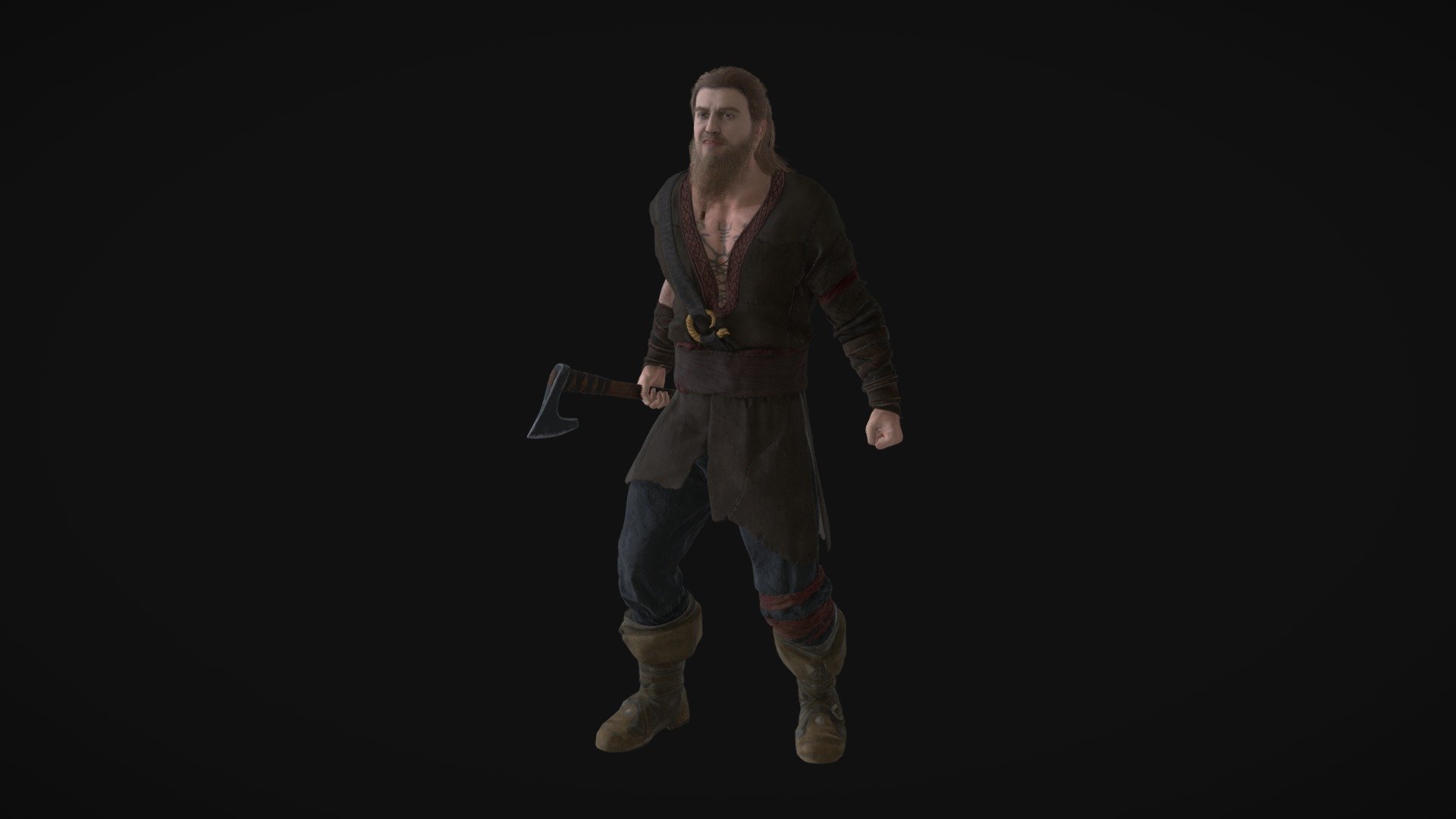 Viking 3d model