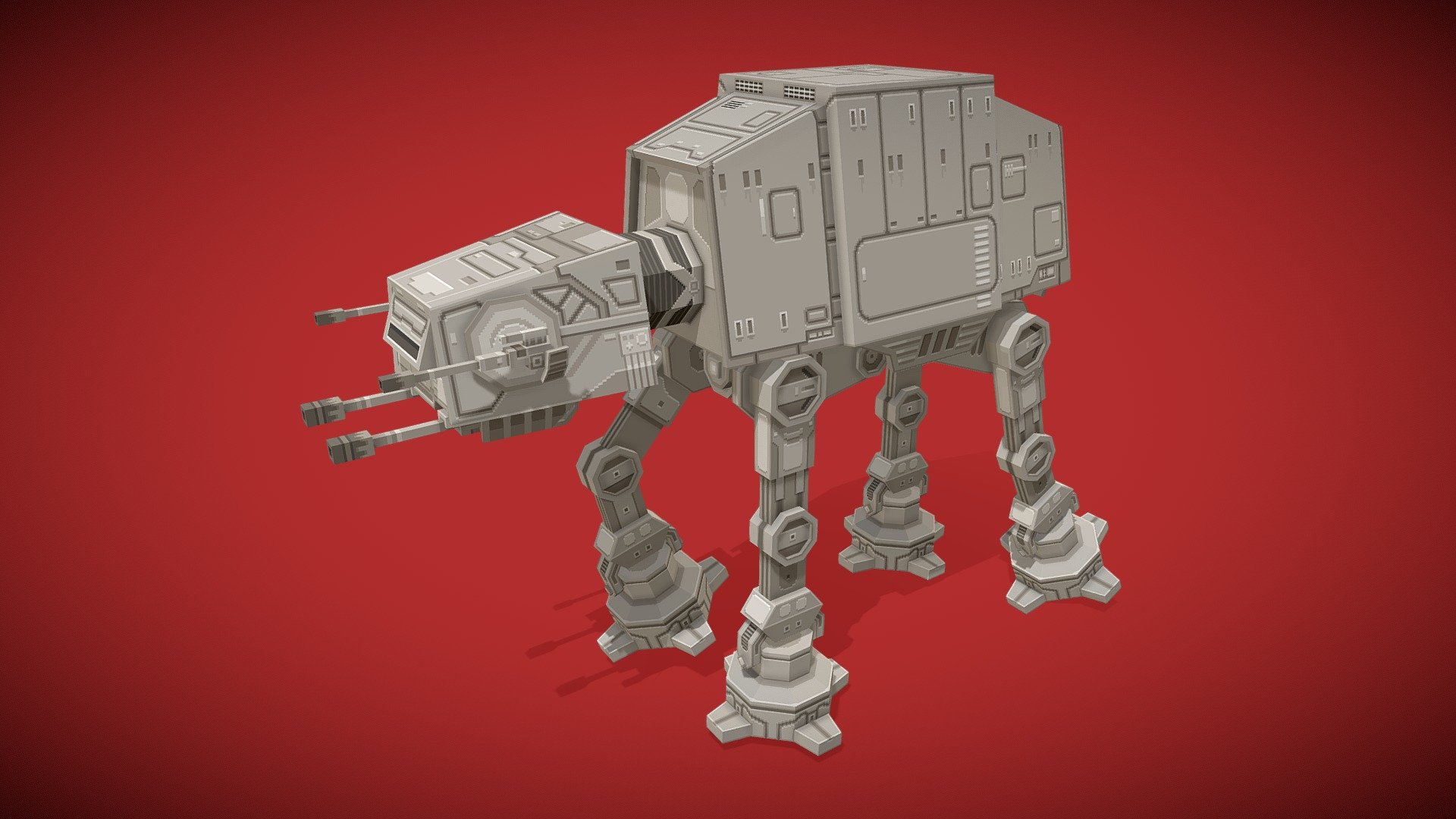 Star Wars | AT-AT 3d model