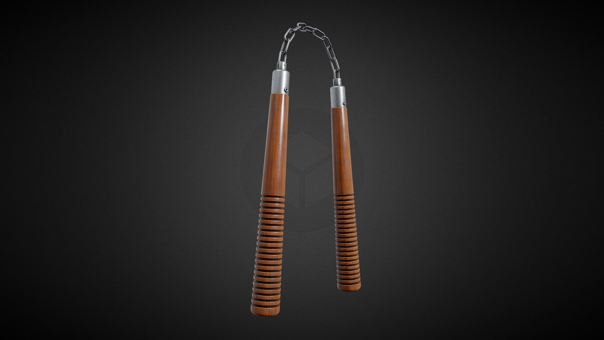 Nunchaku 3d model