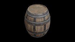 Wooden Barrel-Freepoly.org