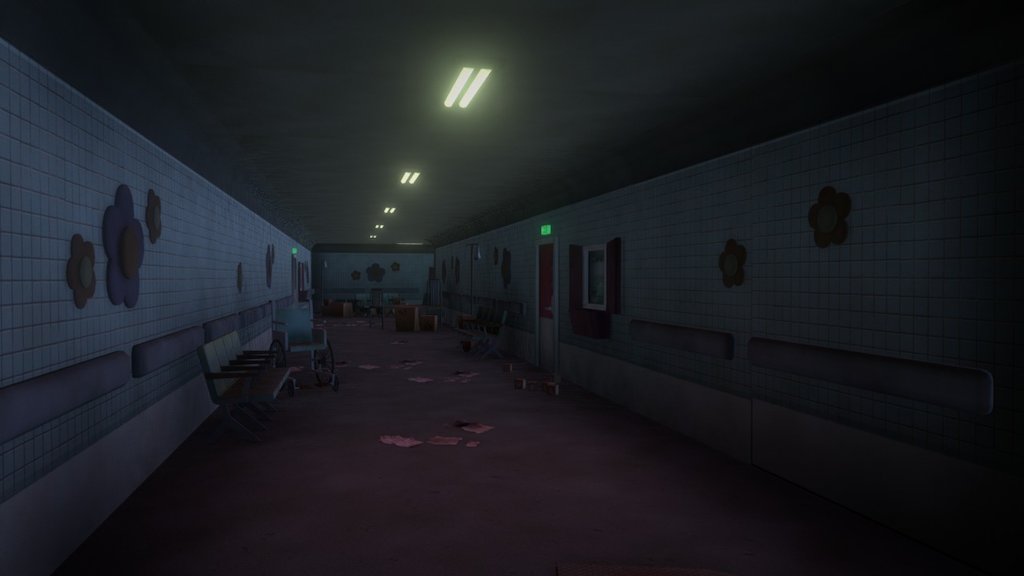 Abandoned Childrens Hospital 3d model