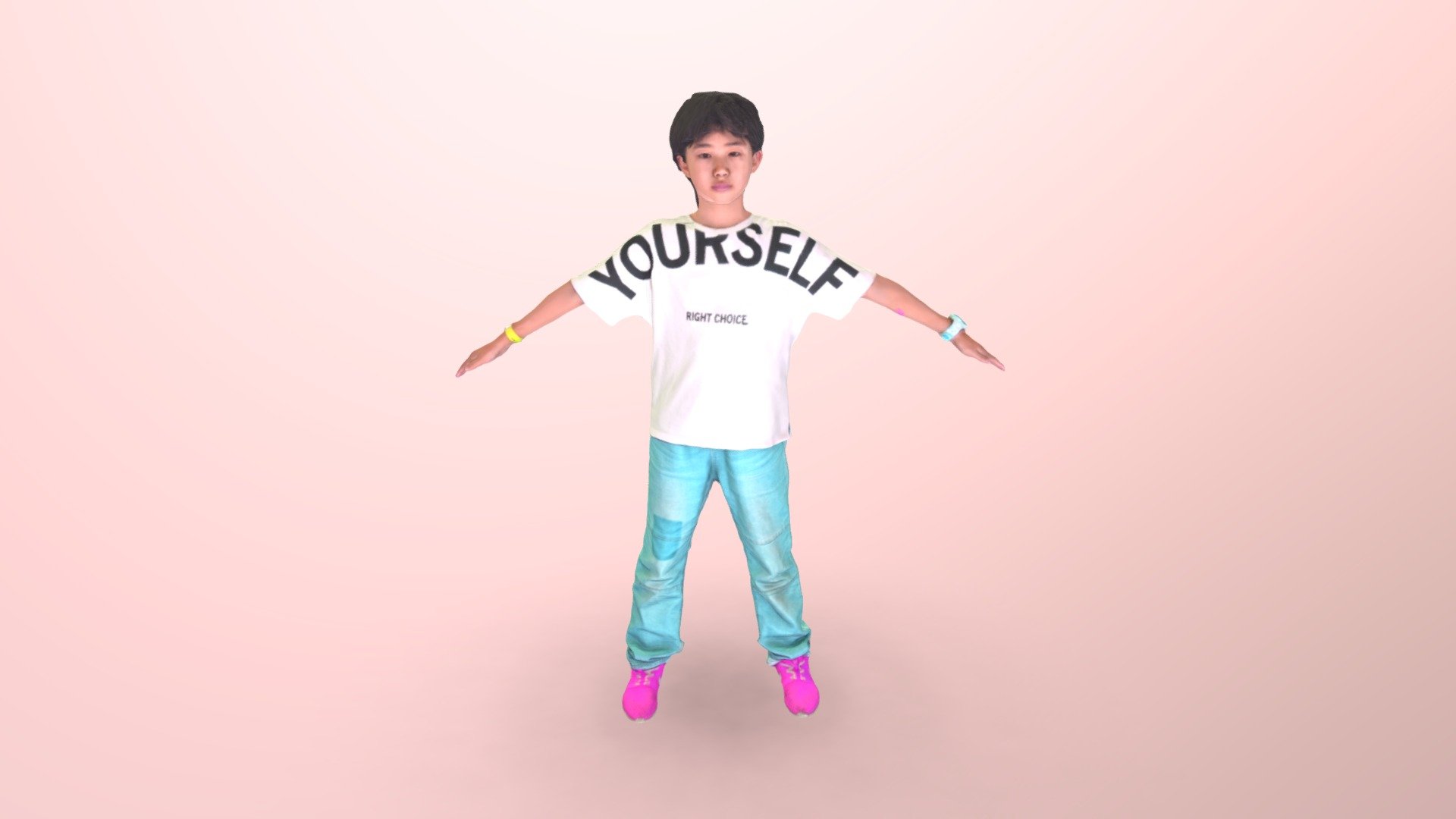 409-T pose 3d model