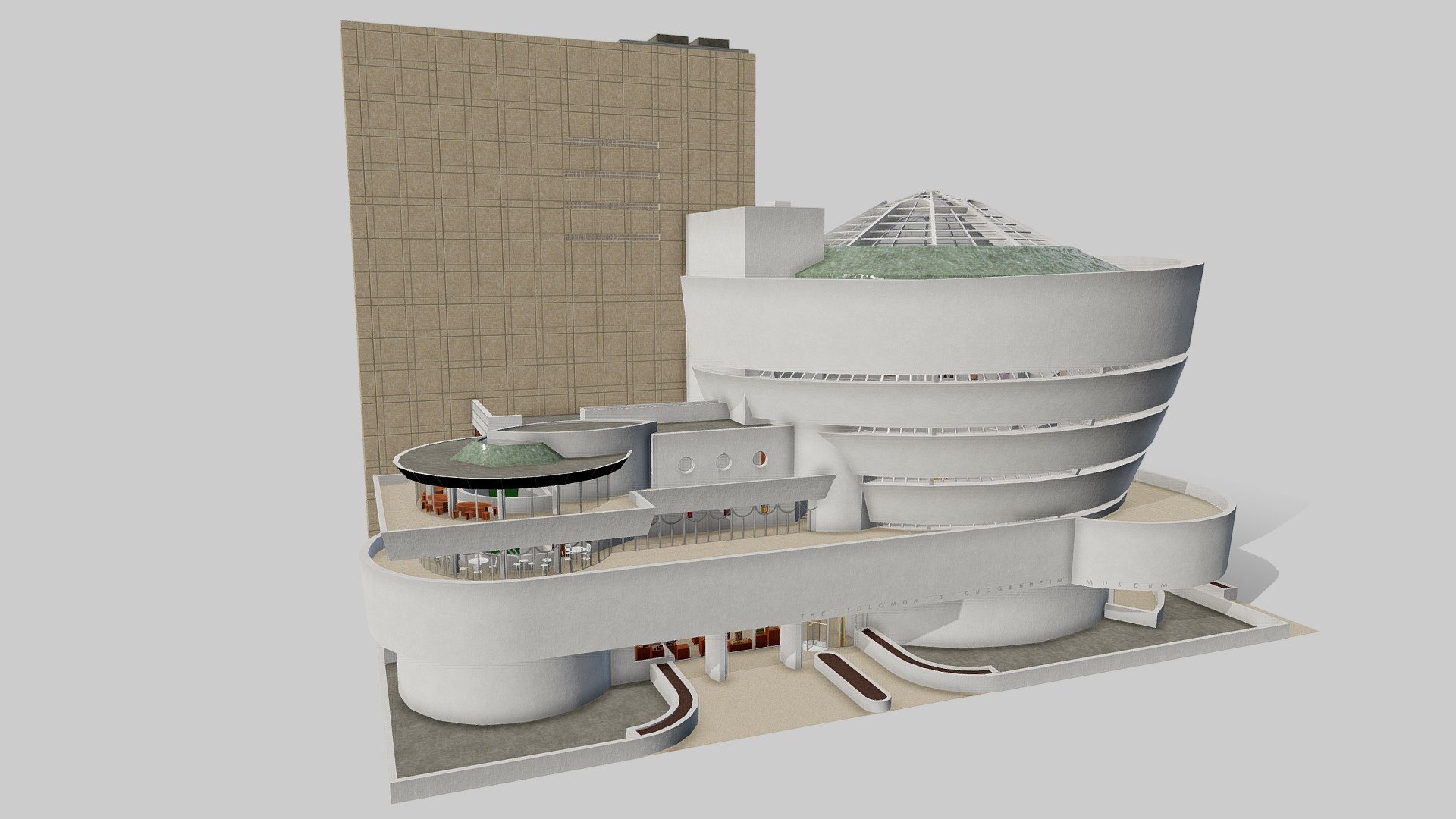 The Guggenheim New York 3d model