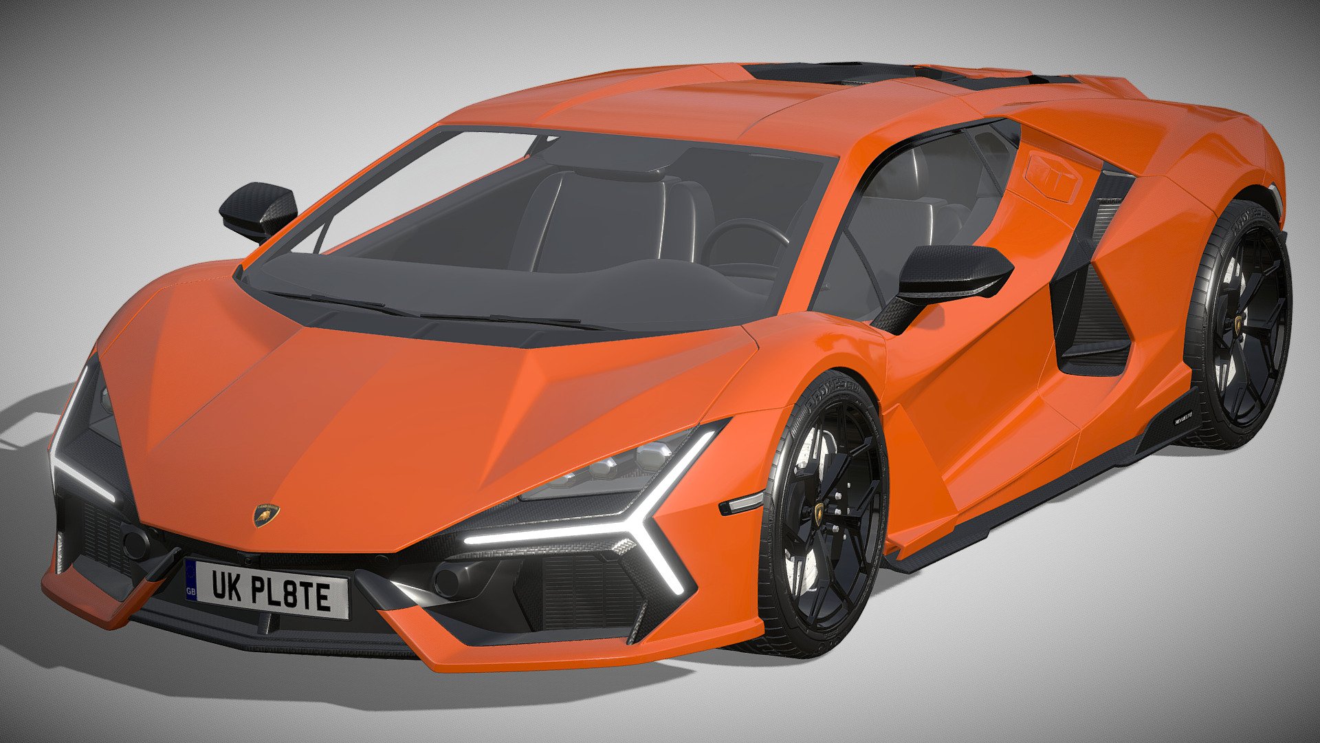 Lamborghini Revuelto 2023 3d model