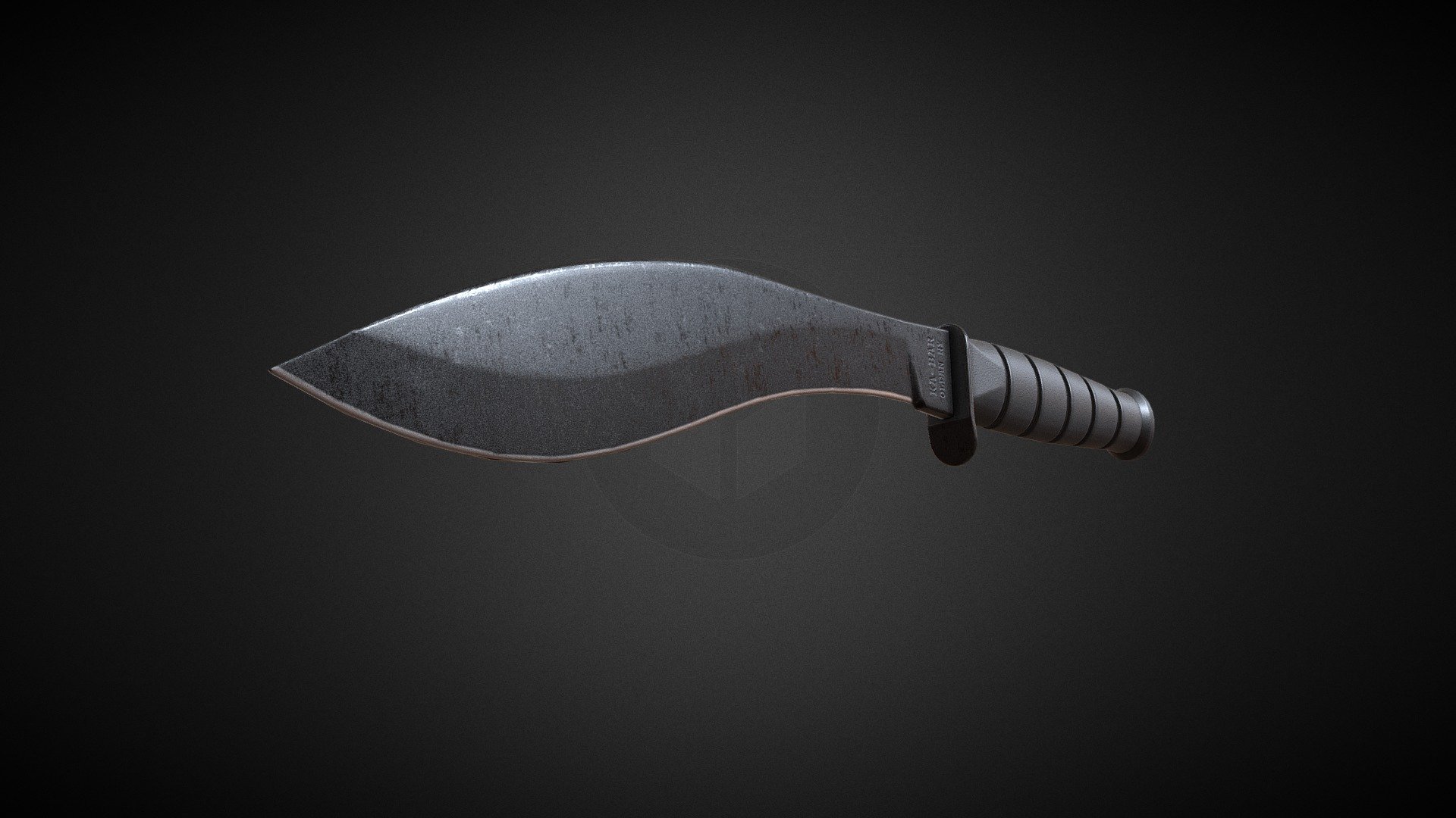 Kukri Knife 3d model