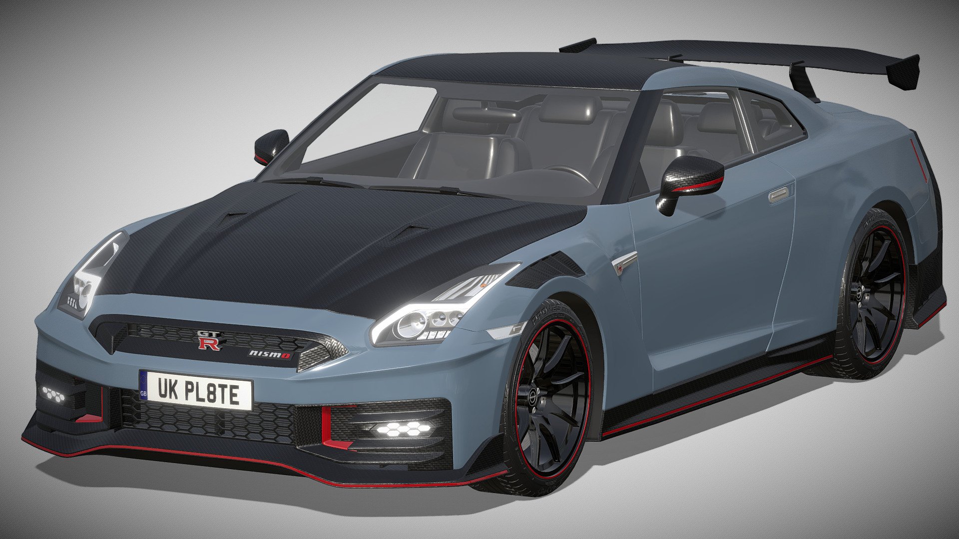 Nissan GT-R Nismo 2024 3d model