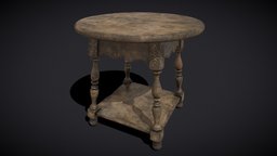 Elegant Round Side Table