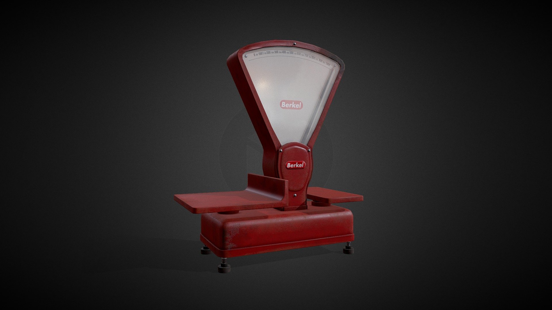 Vintage Scales 3d model