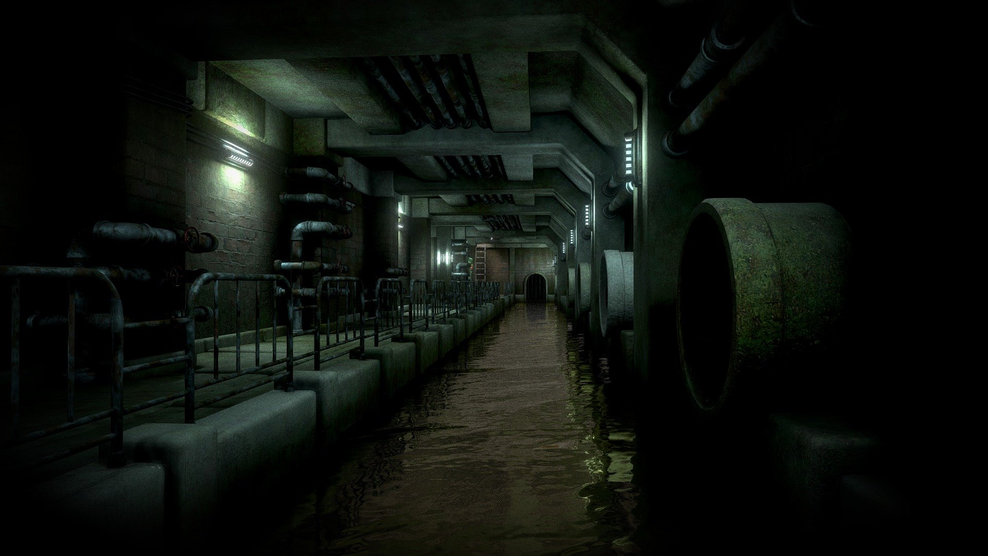 Sewage 3d model