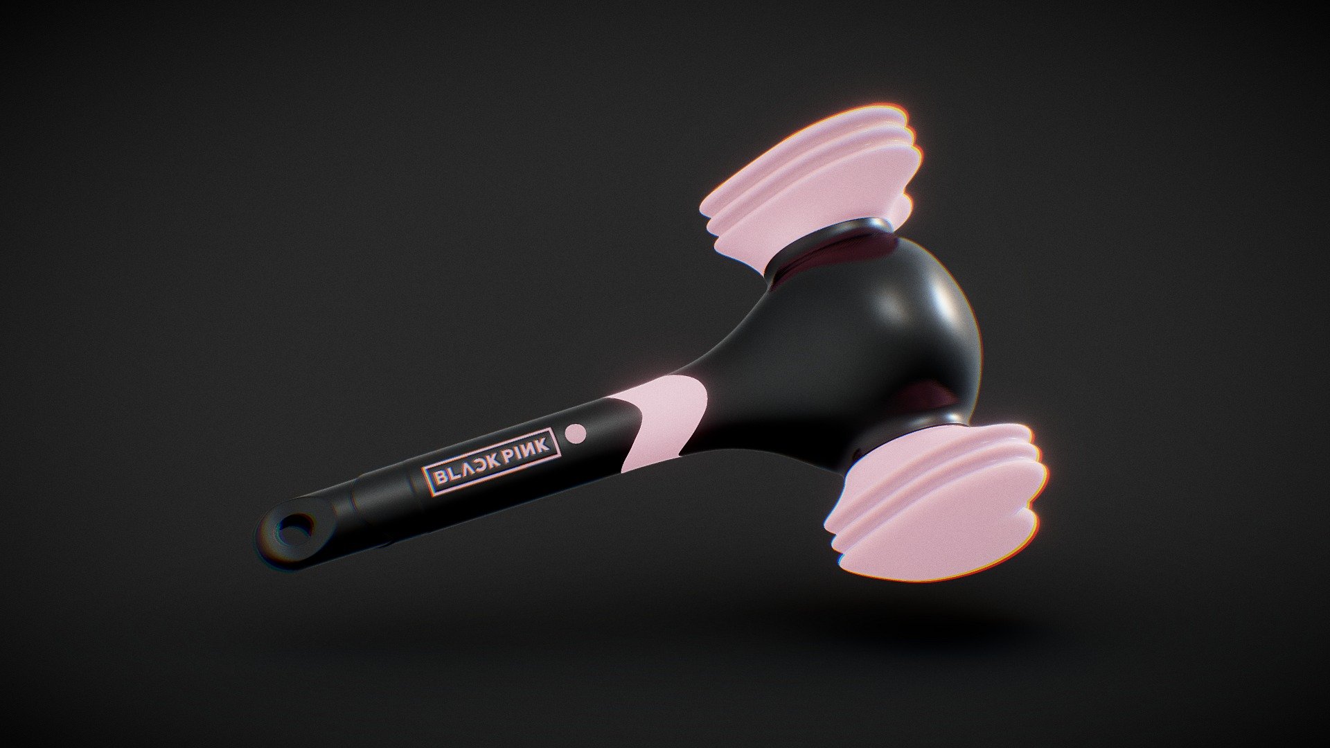 BLACKPINK Official Lightstick Ver 2 3d model