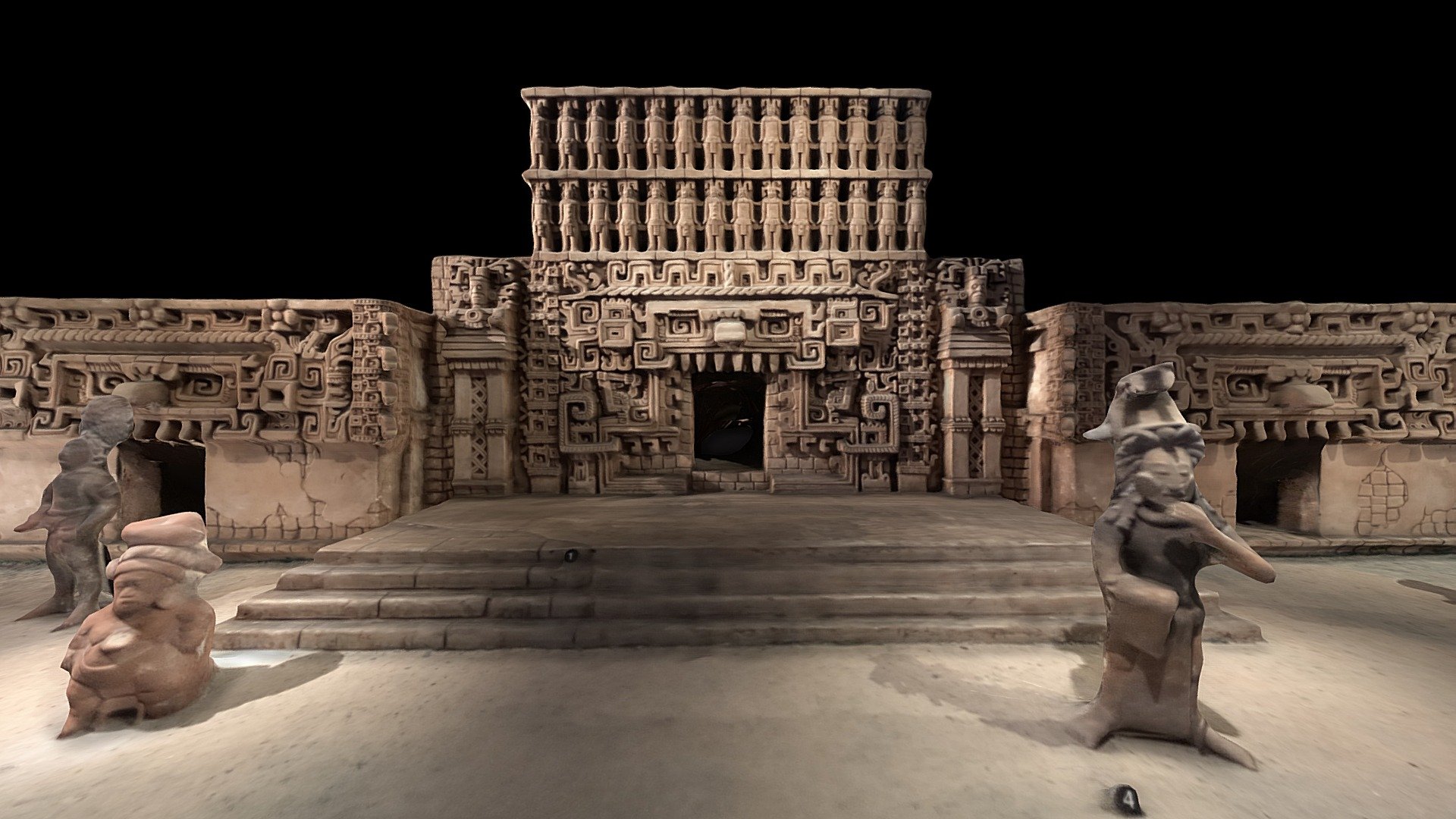 Hochob Mayan Temple 3D scan ( photogrammetry ) 3d model