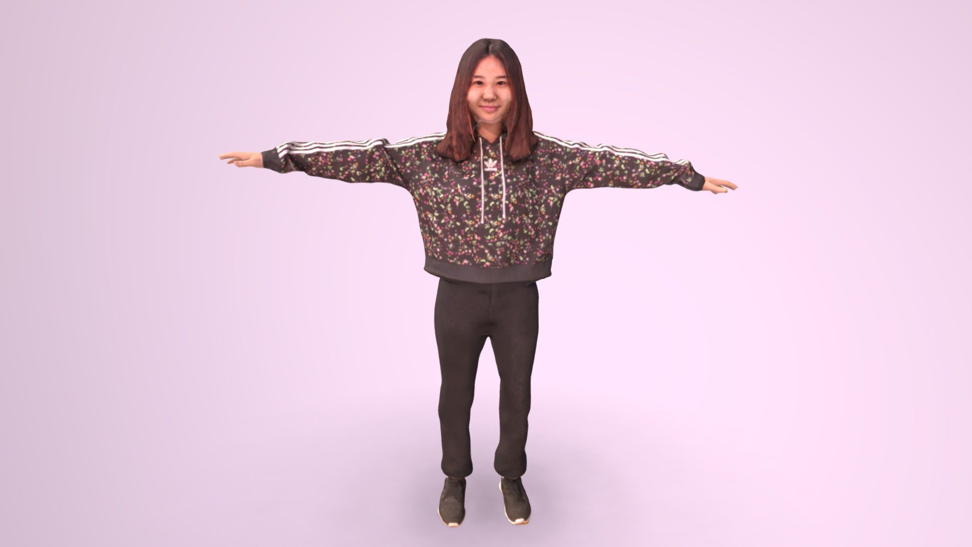 456-T Pose 3d model